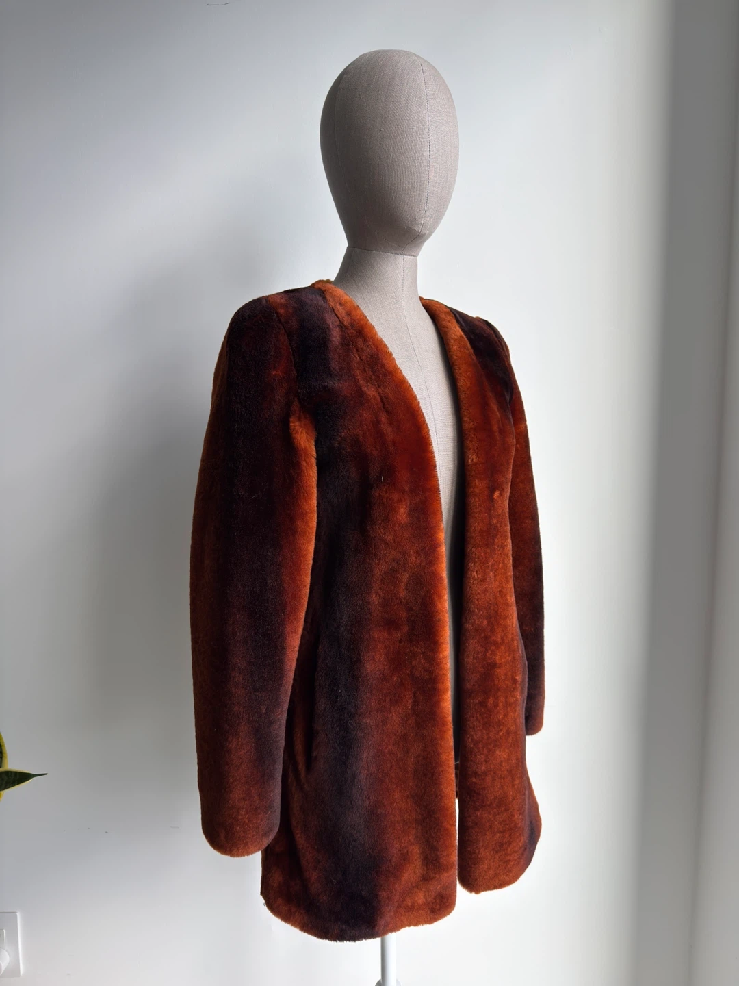 Plush Faux Fur Coat - photo 2