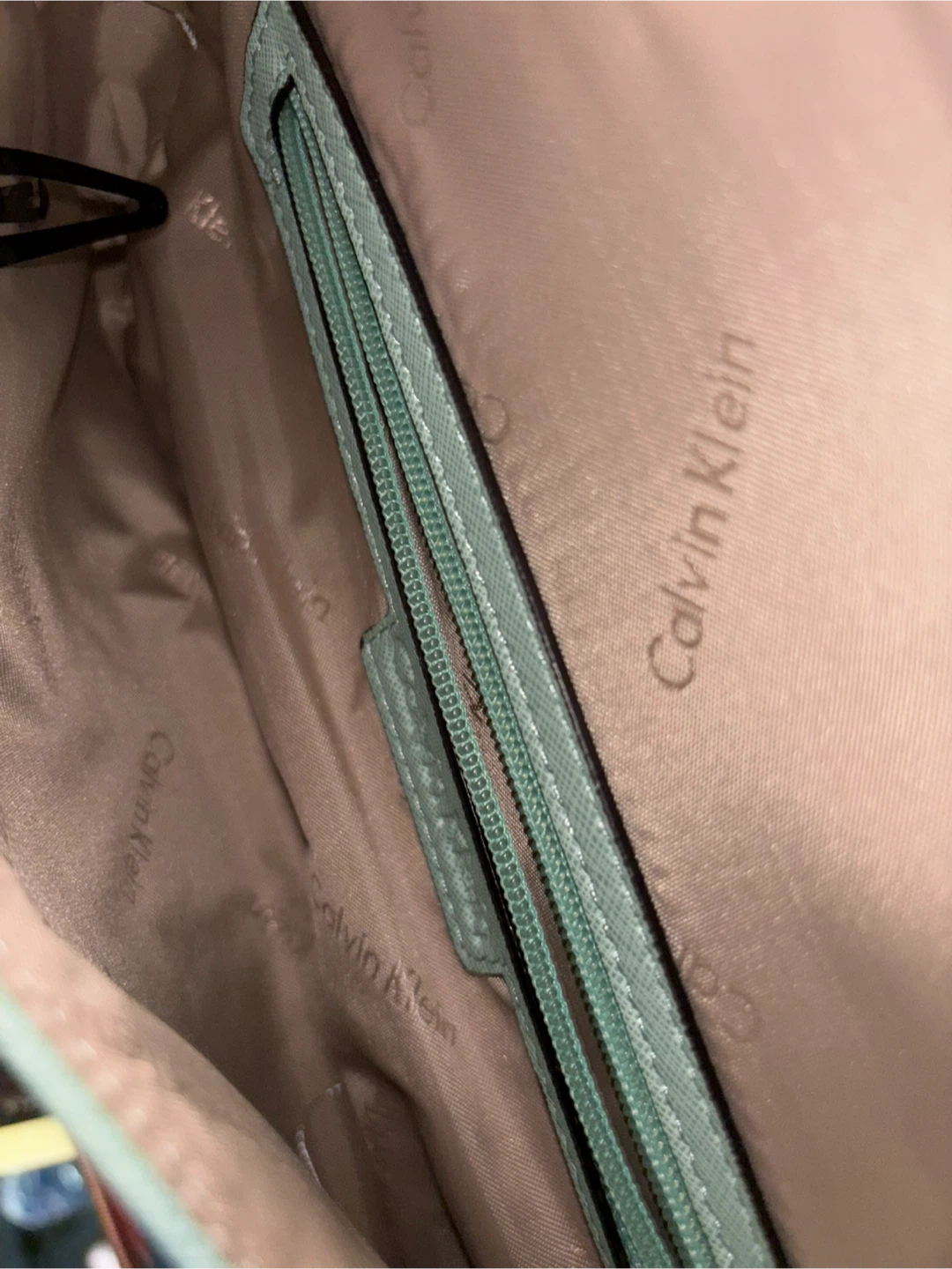 Calvin Klein Mint Green Clutch - photo 2