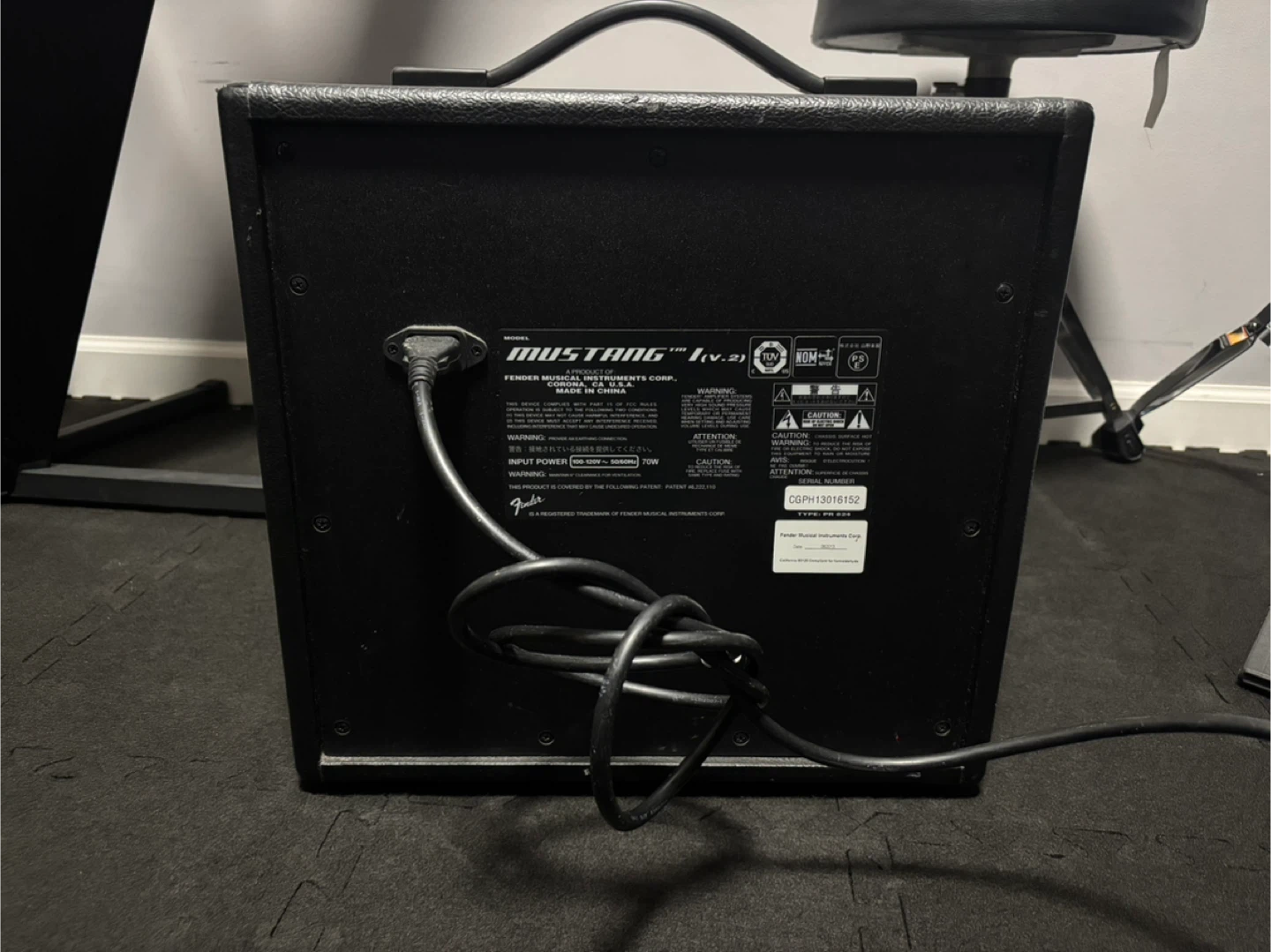 Fender Mustang I (V.2) Guitar Amplifier - photo 3