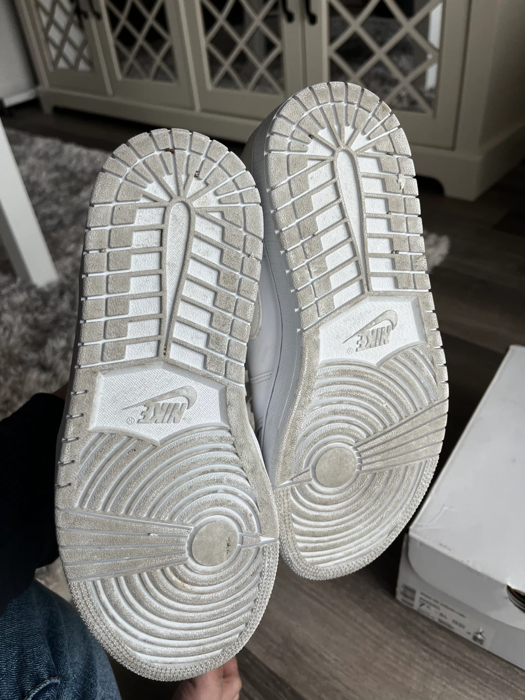 Women’s Air Jordan 1 Mid White Ivory - photo 5
