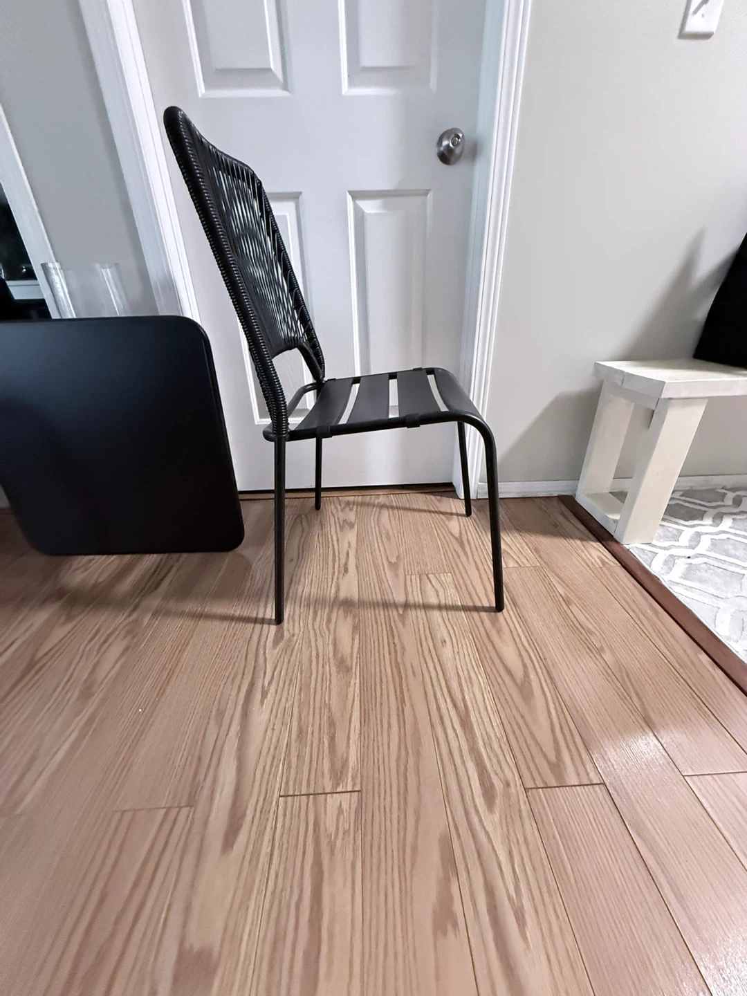 Black Metal Patio set - photo 3