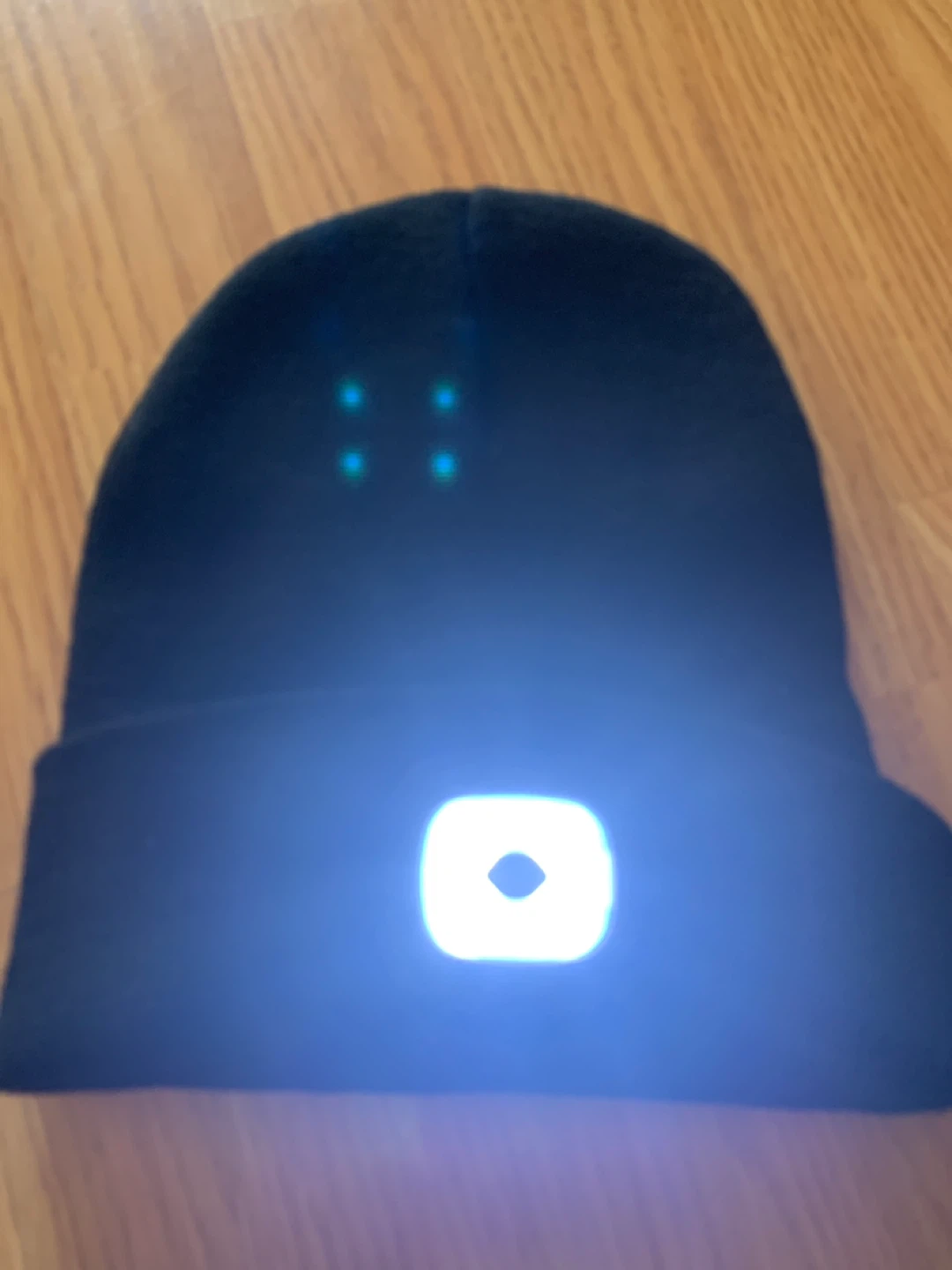 SMINIKER Beanie Hat with LED Light - Black - photo 2