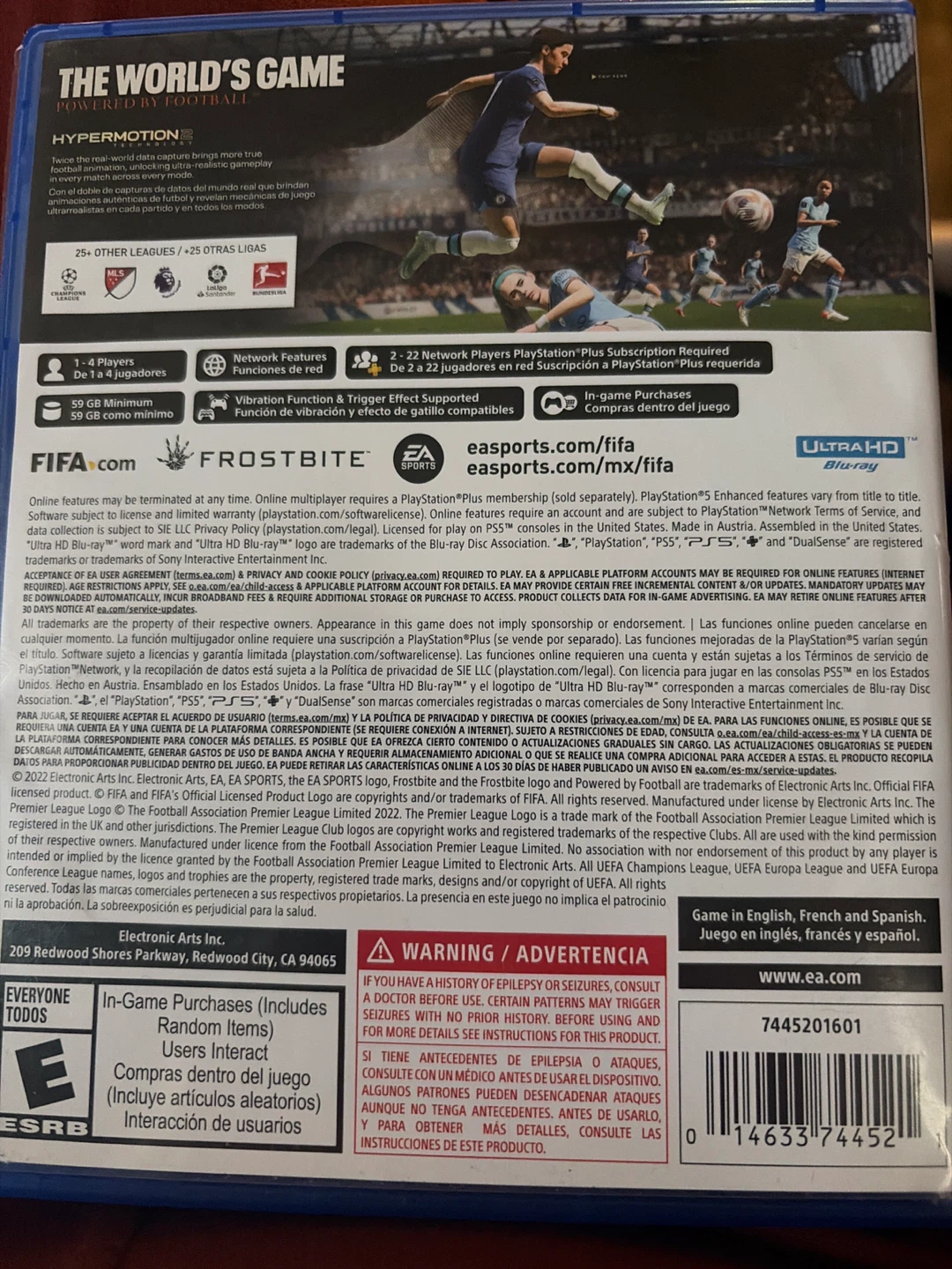 EA Sports FIFA 23 PlayStation 5 Game - photo 2