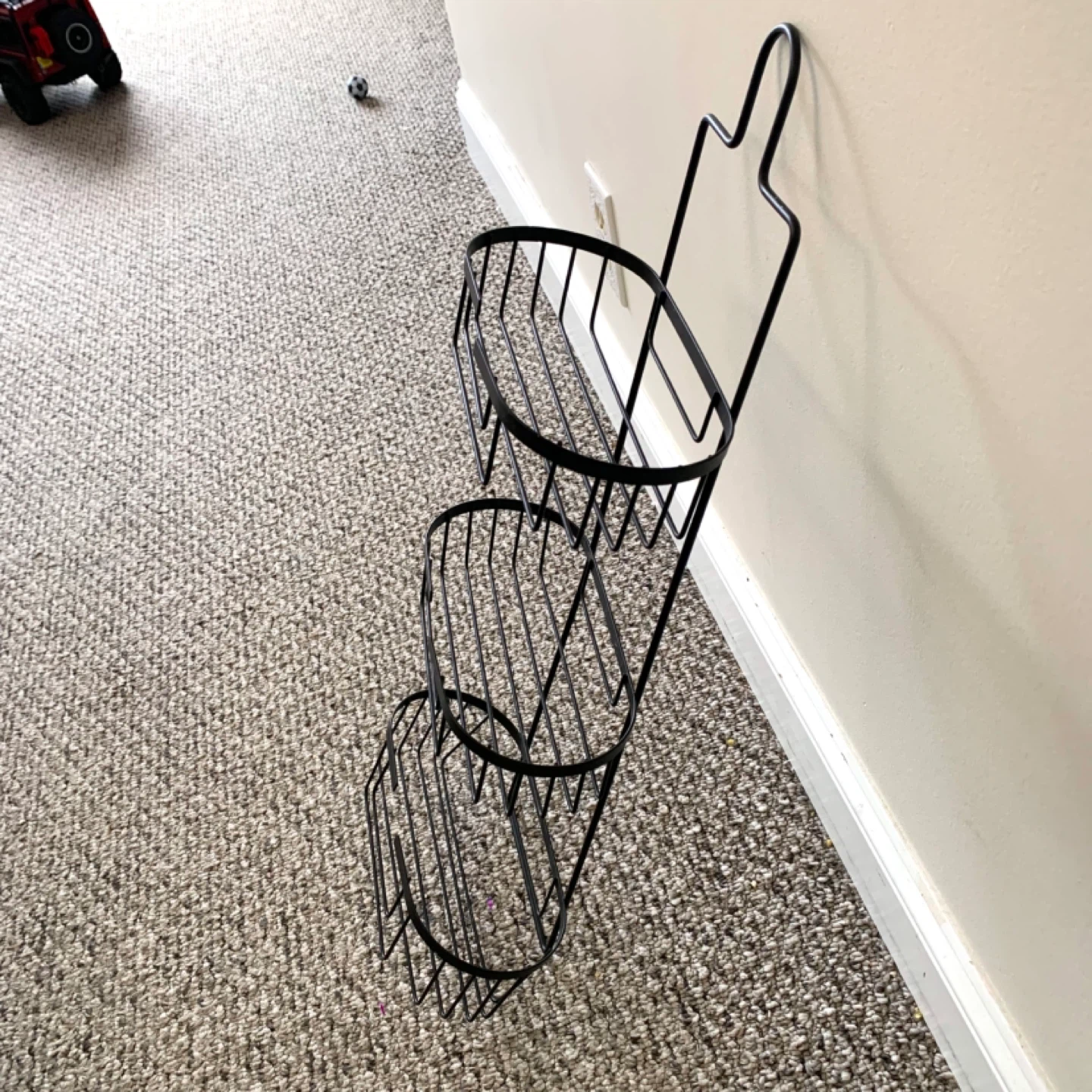 Shower Caddy 3 Tier Hanging Organizer Bathroom Storage Black - photo 3
