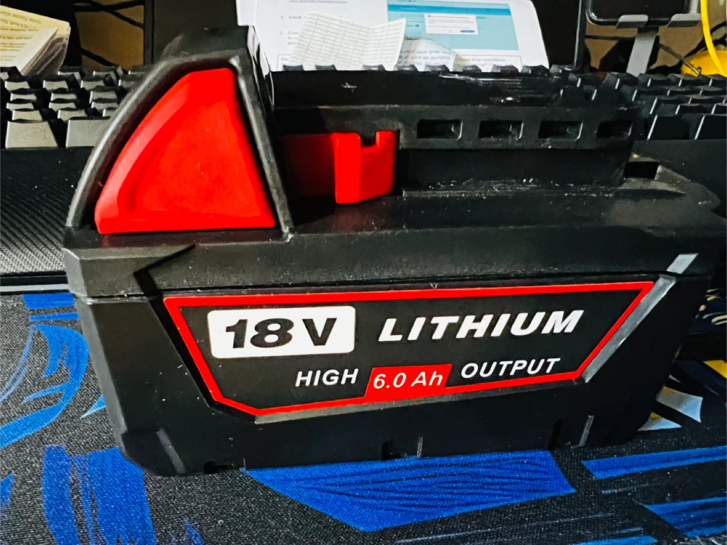 18V 6.0Ah Lithium-Ion Rechargeable Battery - photo 4