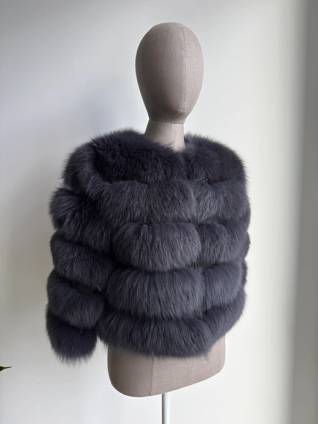 Fox Fur Bomber Jacket to Vest - photo 2