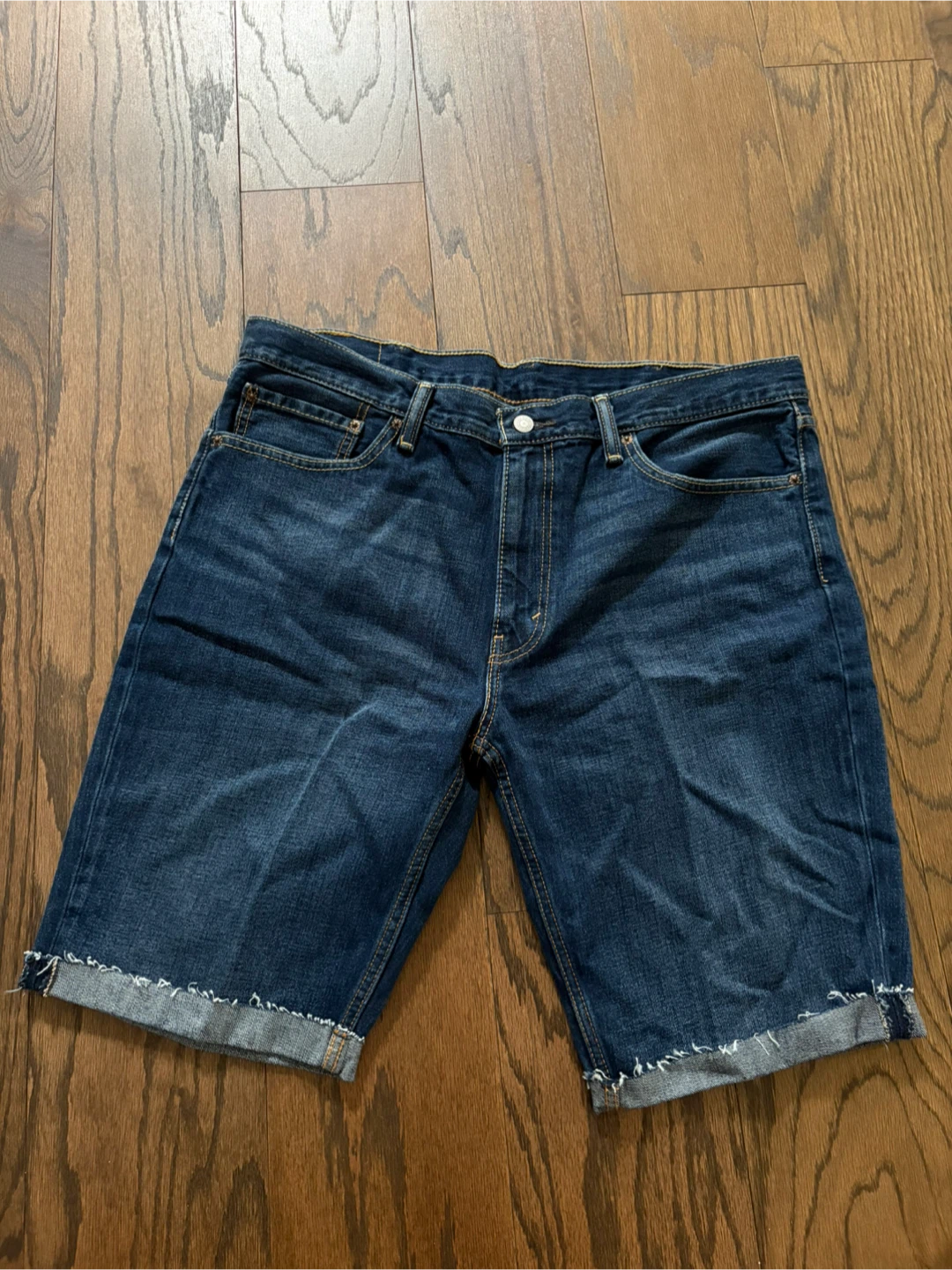 Levi's 511 Men's Denim Shorts W 38 L - photo 3