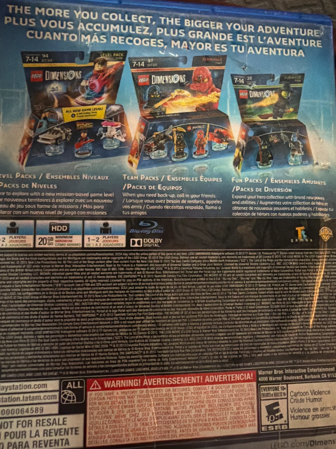 Lego Dimensions PS4 Video Game - photo 2