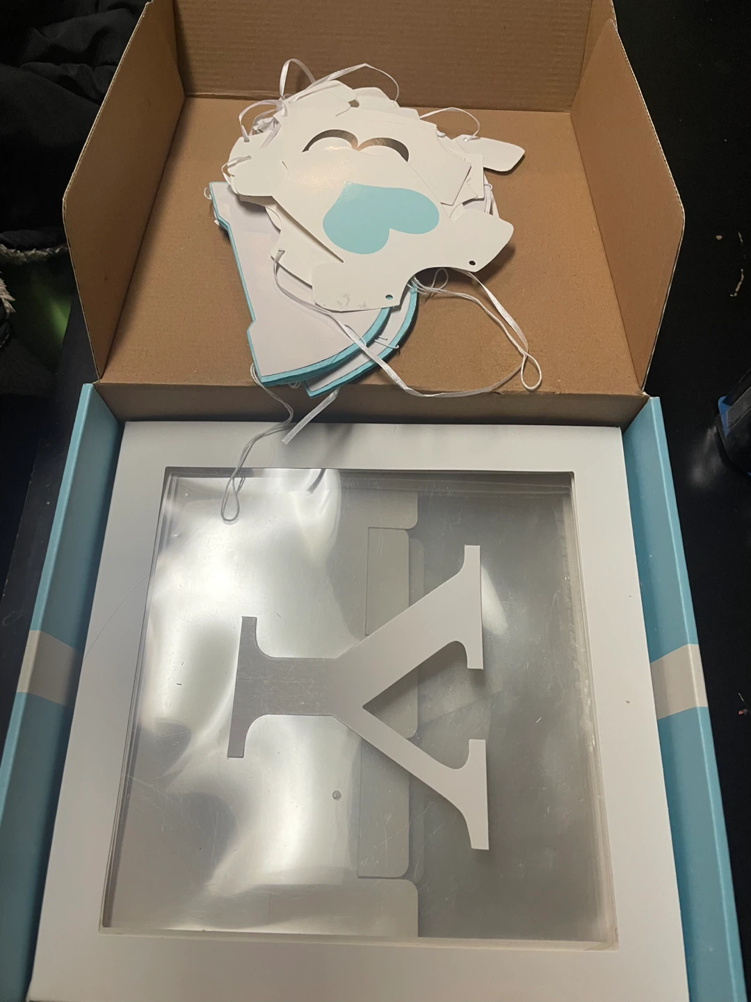 Baby Shower "It's a Boy" Banner and Frame Set
