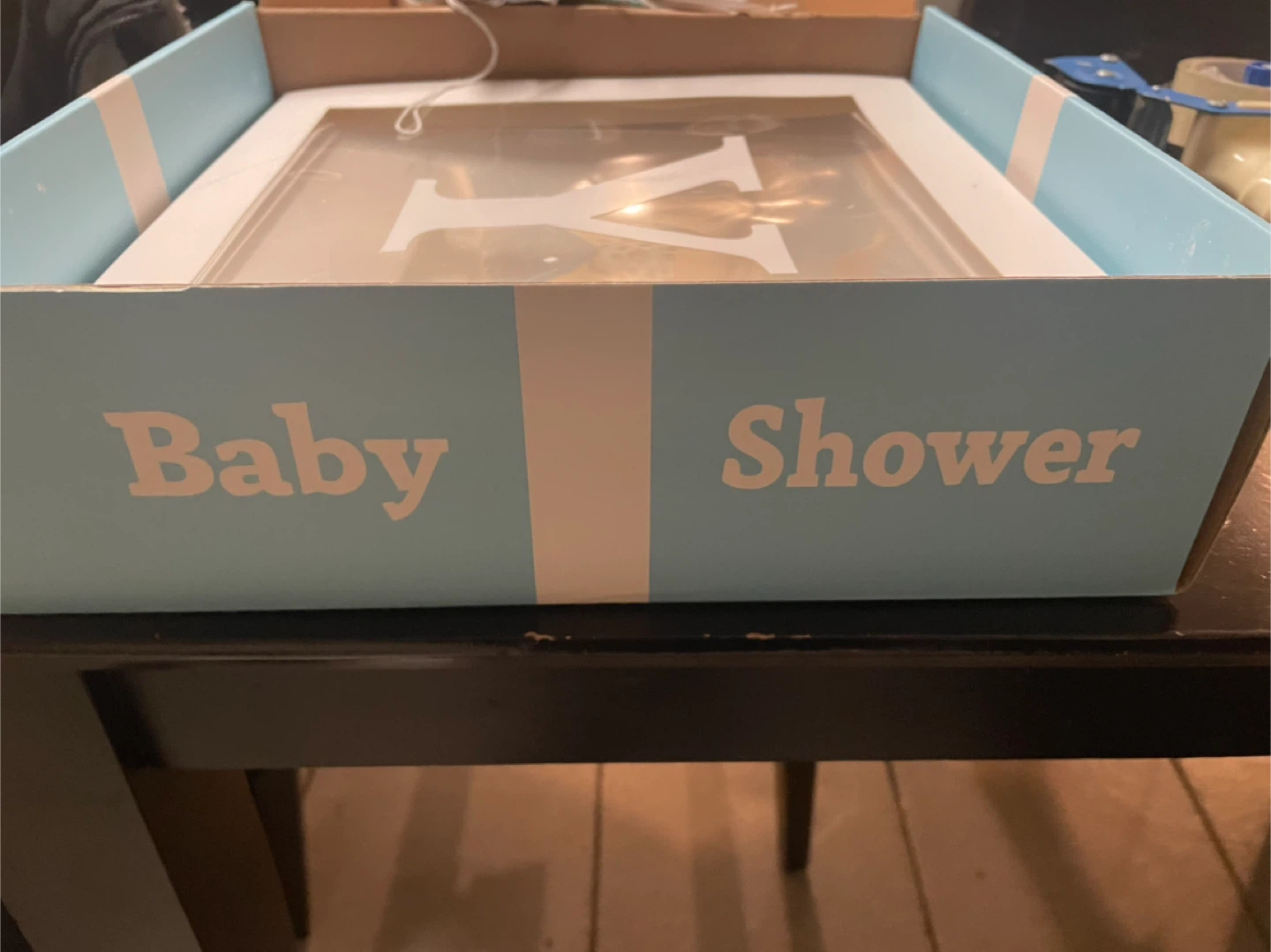 Baby Shower "It's a Boy" Banner and Frame Set - photo 3