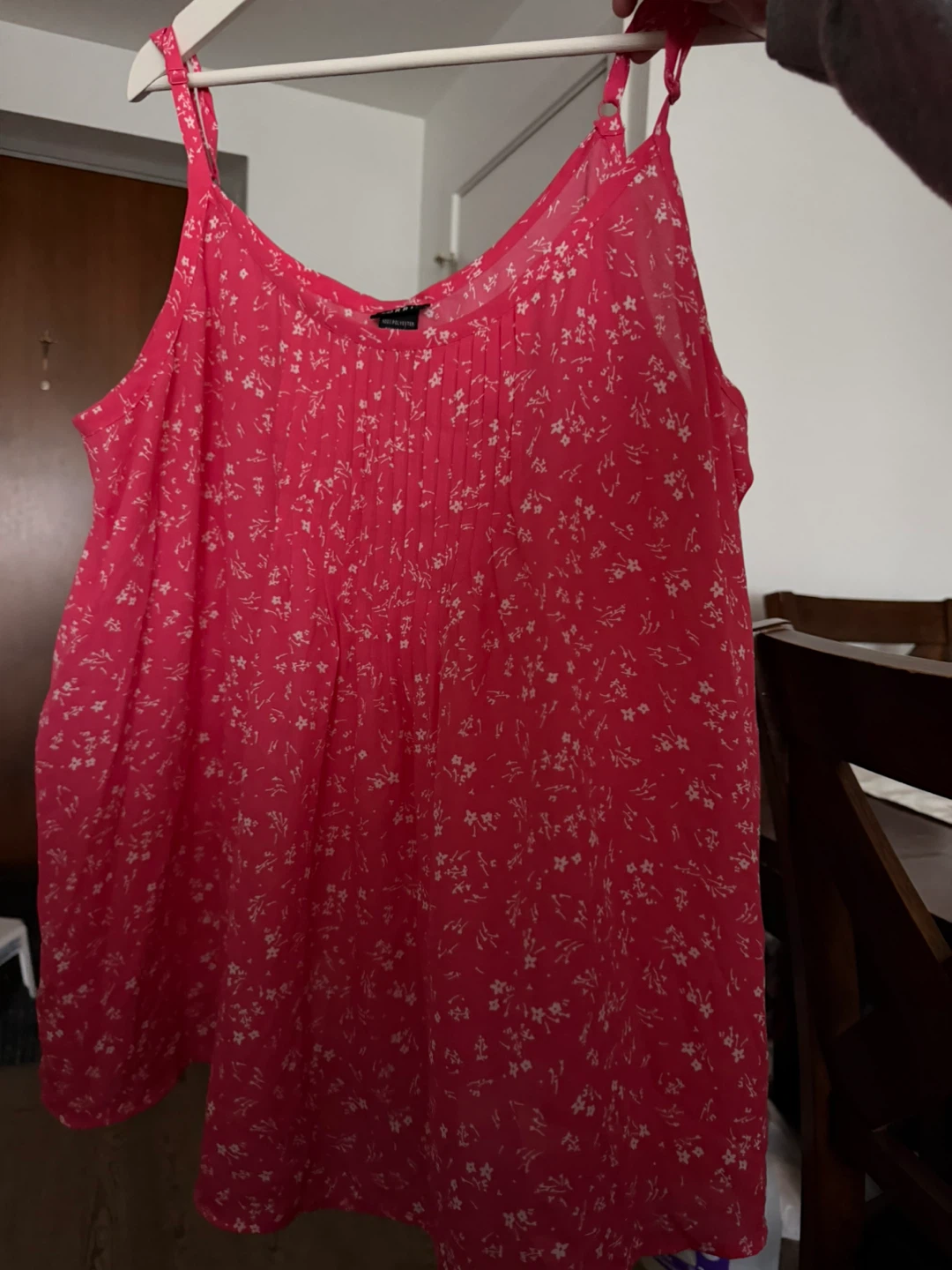 Torrid Pink Floral Cami Top Size 3