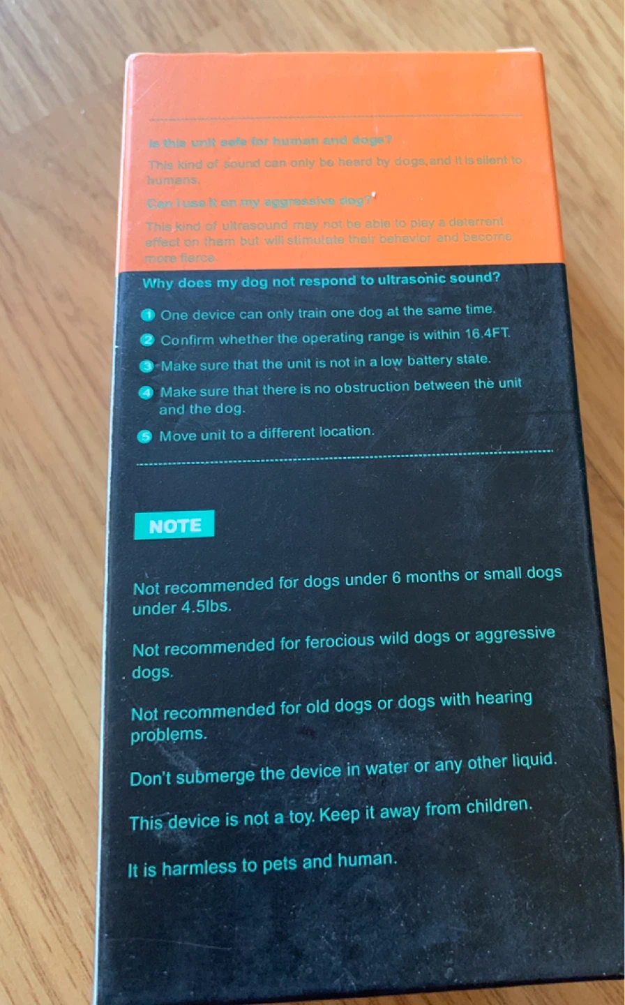 Dog Trainer Handheld Ultrasonic Device - photo 2