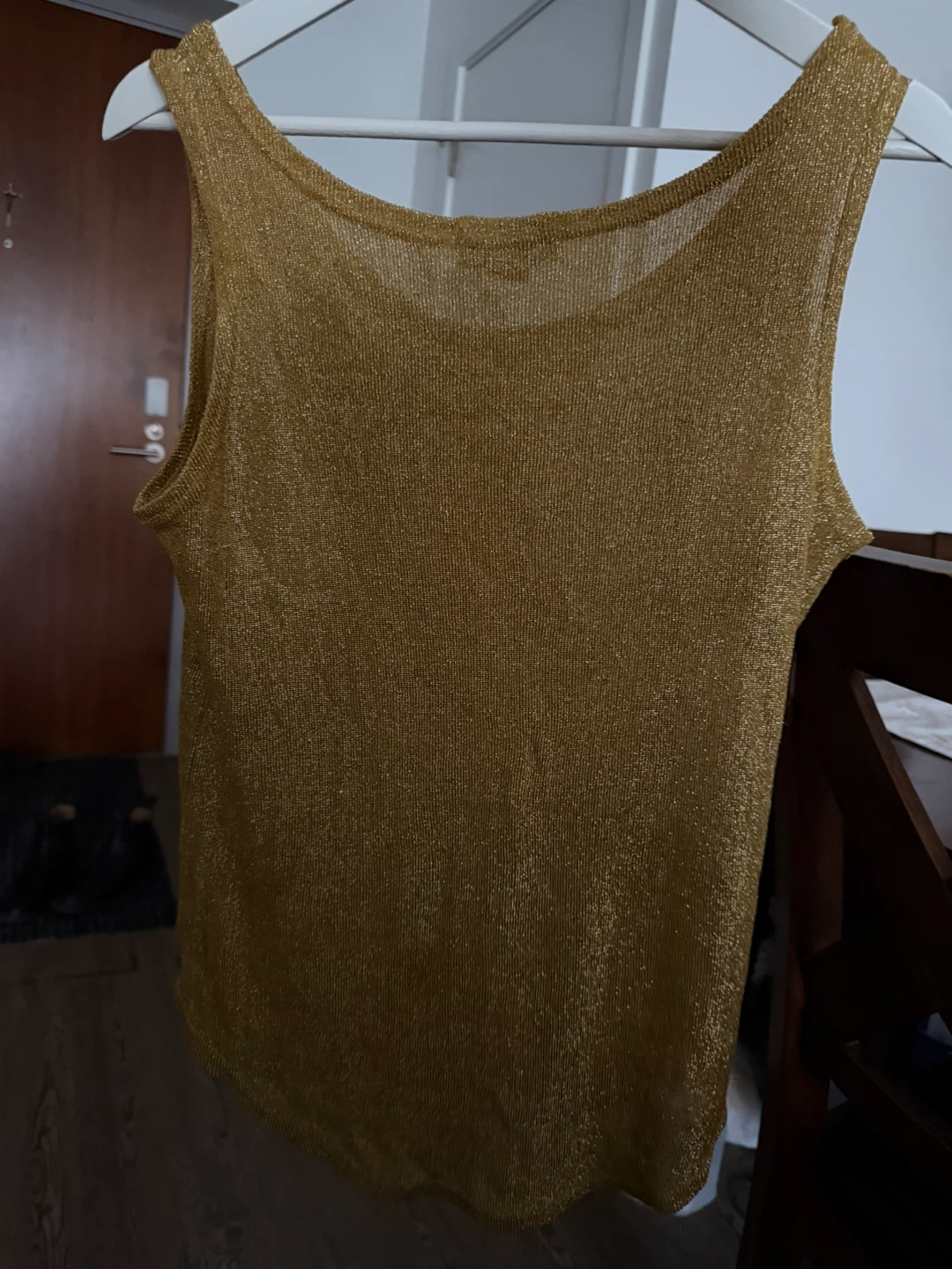 Lew Magram Collection Gold Metallic Tank Top - photo 2