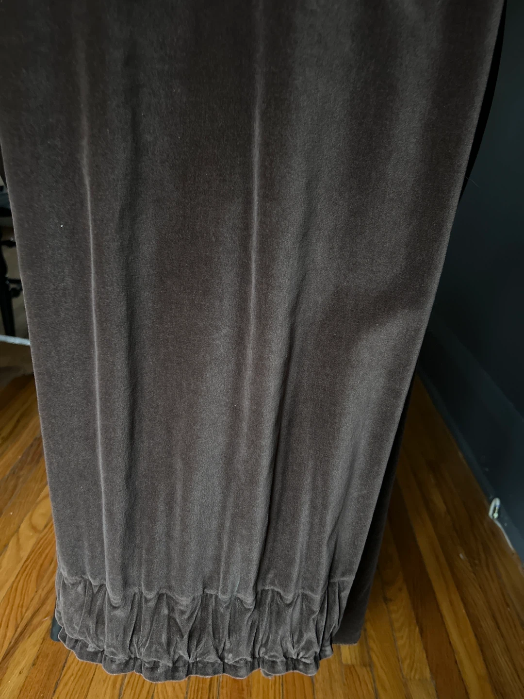 Brown Velvet Curtains - photo 2