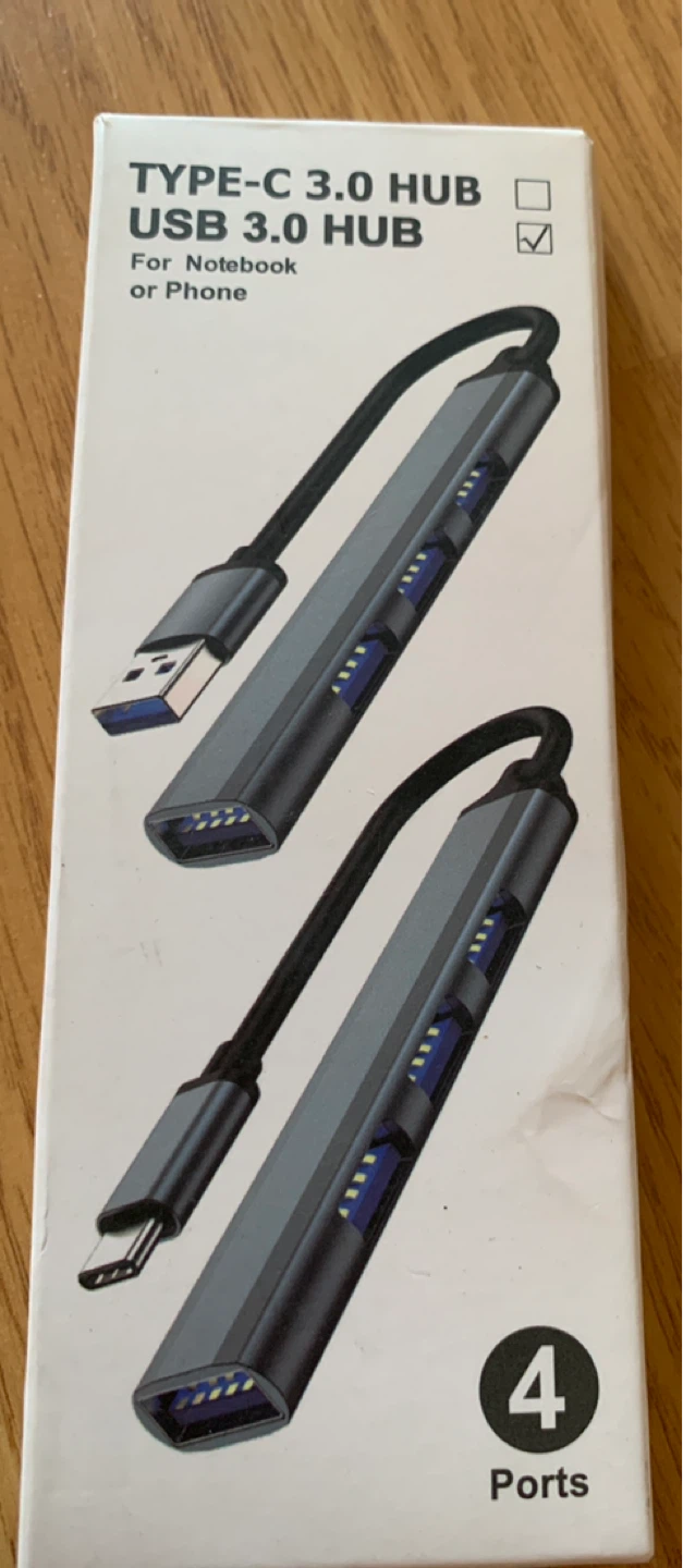 USB 3.0 Hub - 4 Ports Type-C