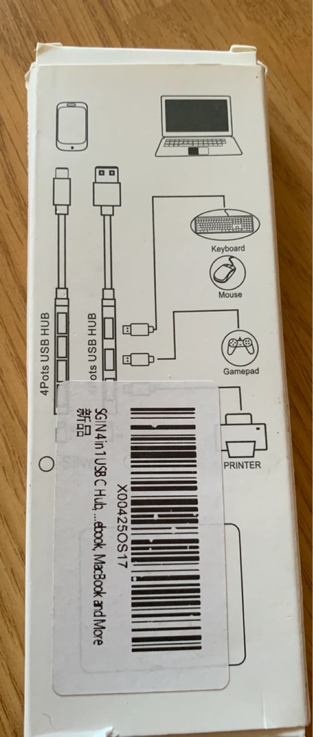USB 3.0 Hub - 4 Ports Type-C - photo 2