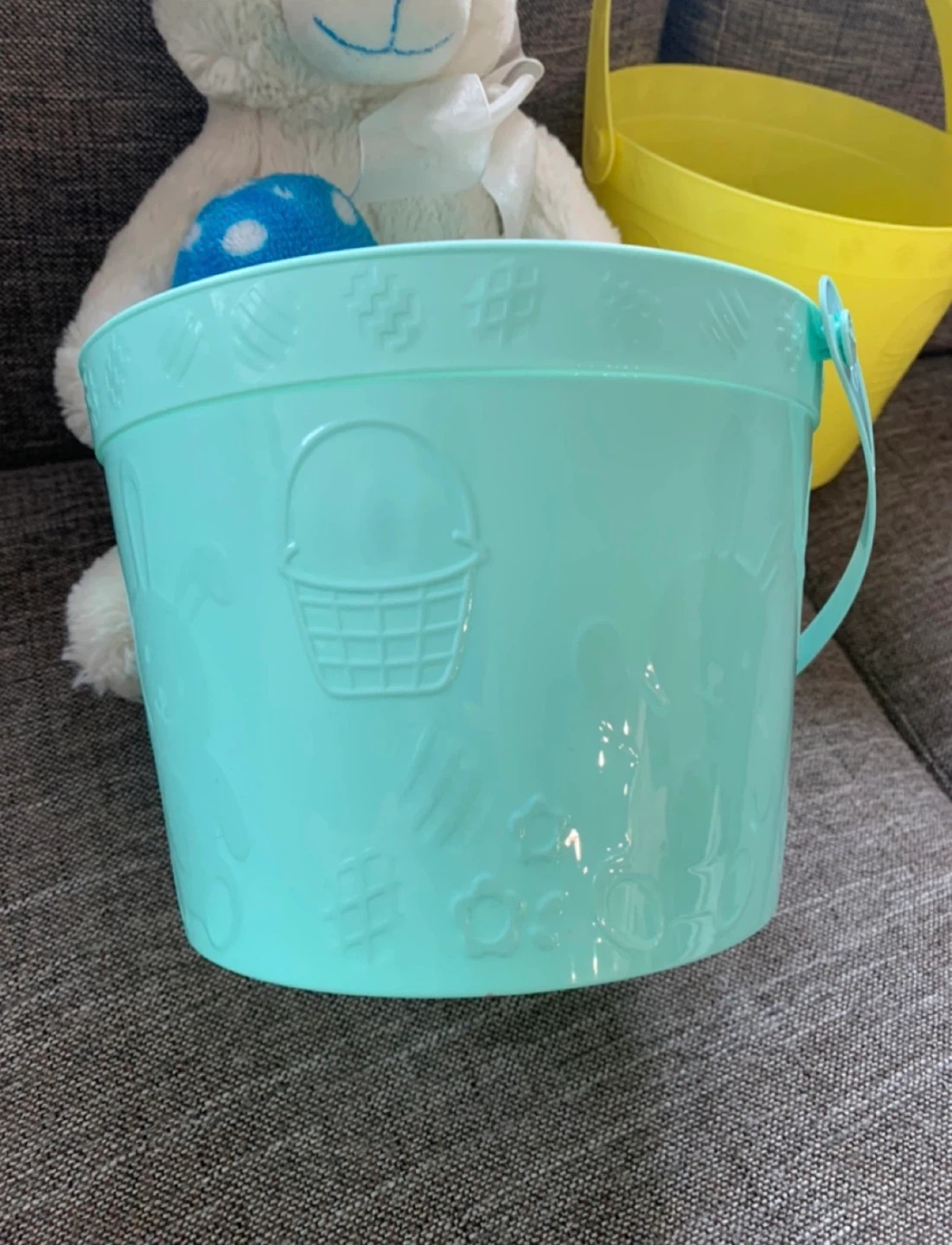 Easter Plush Bunny with 2 Buckets - photo 5