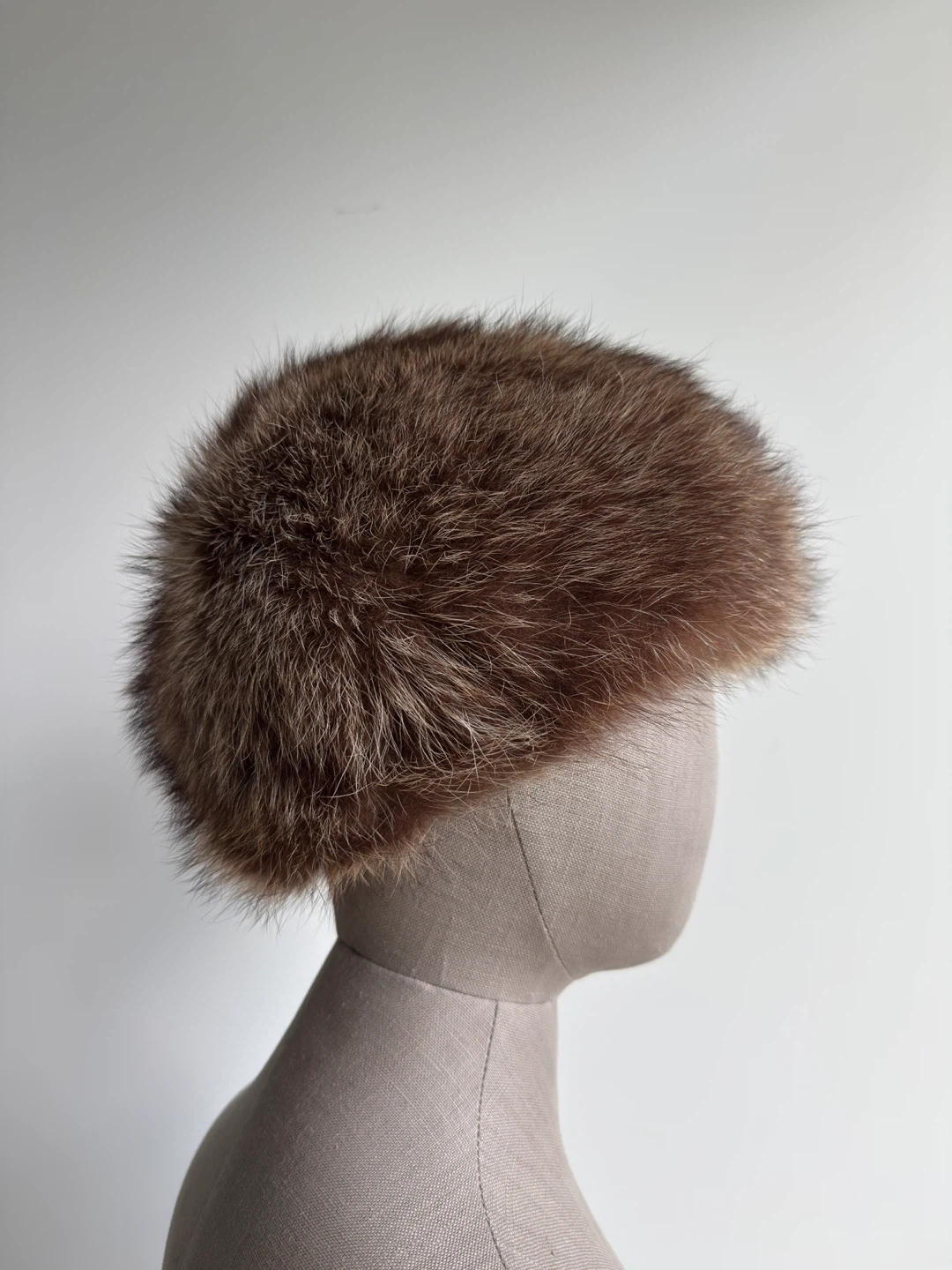 Brown Fur Hat - photo 3