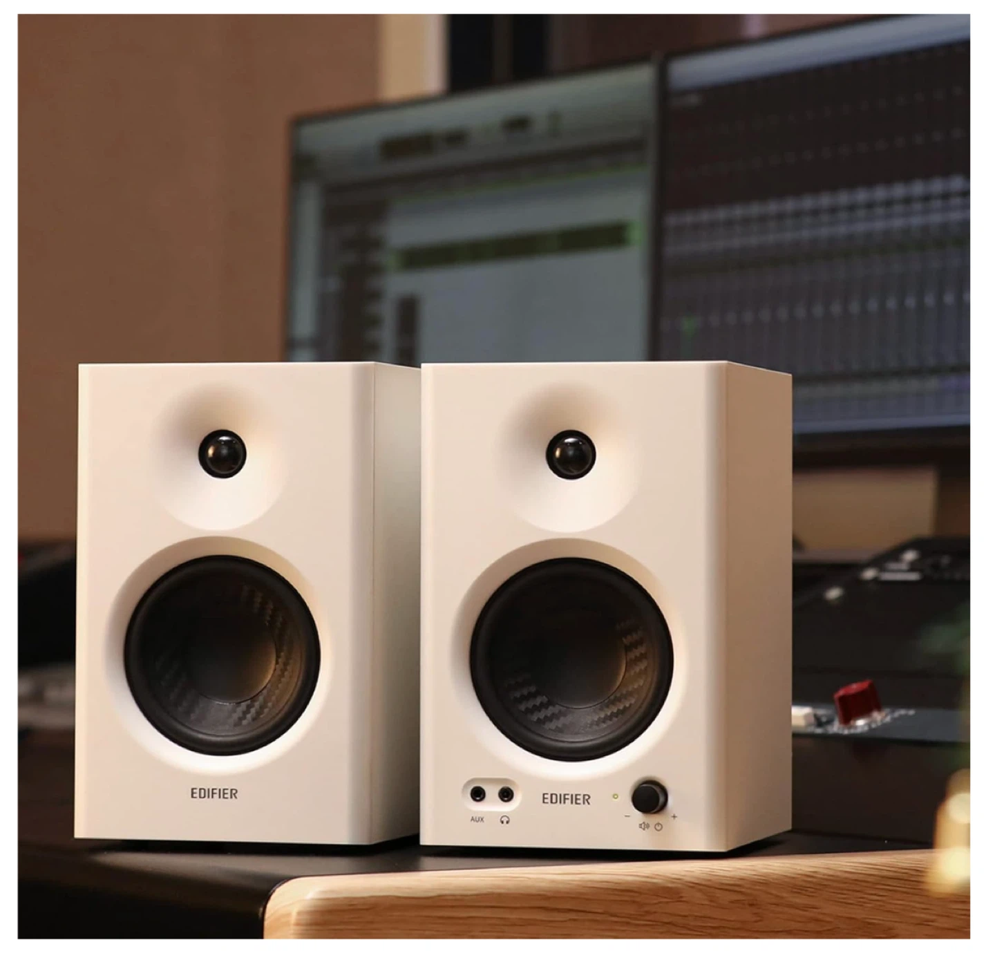 Edifier White Desktop Speakers