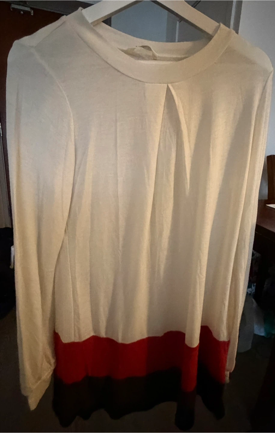 Krafty Long Sleeve Colour Block Top