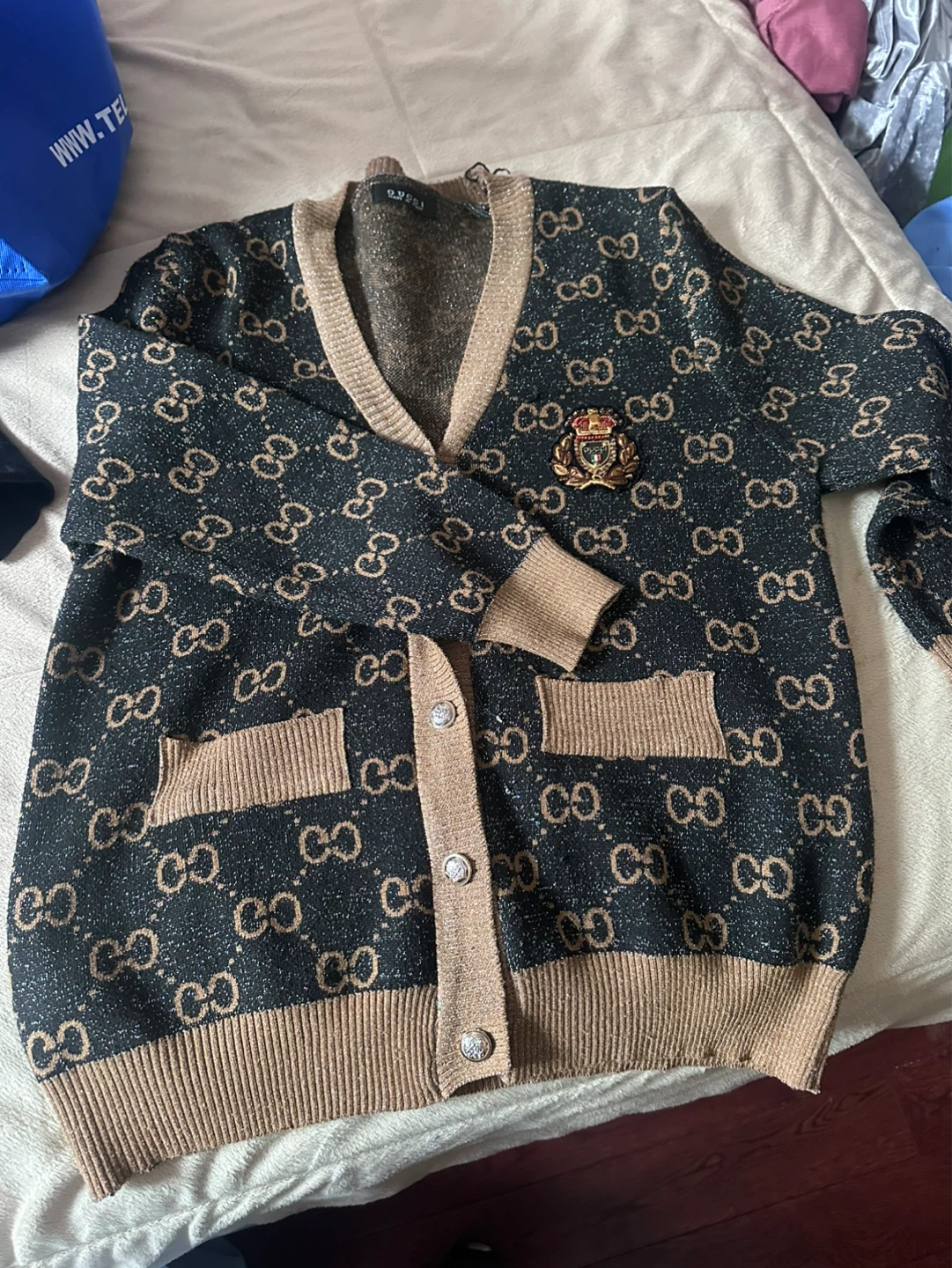 Gucci Monogram Cardigan