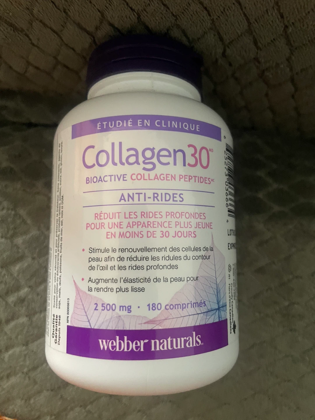 Webber Naturals Collagen30 Anti-Wrinkle Tablets - 180 Count - photo 3