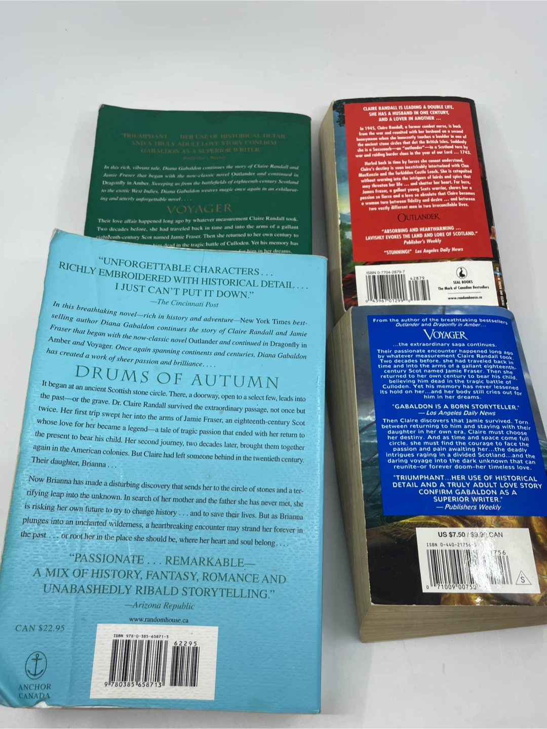 Diana Gabaldon Outlander Series Novels - photo 2