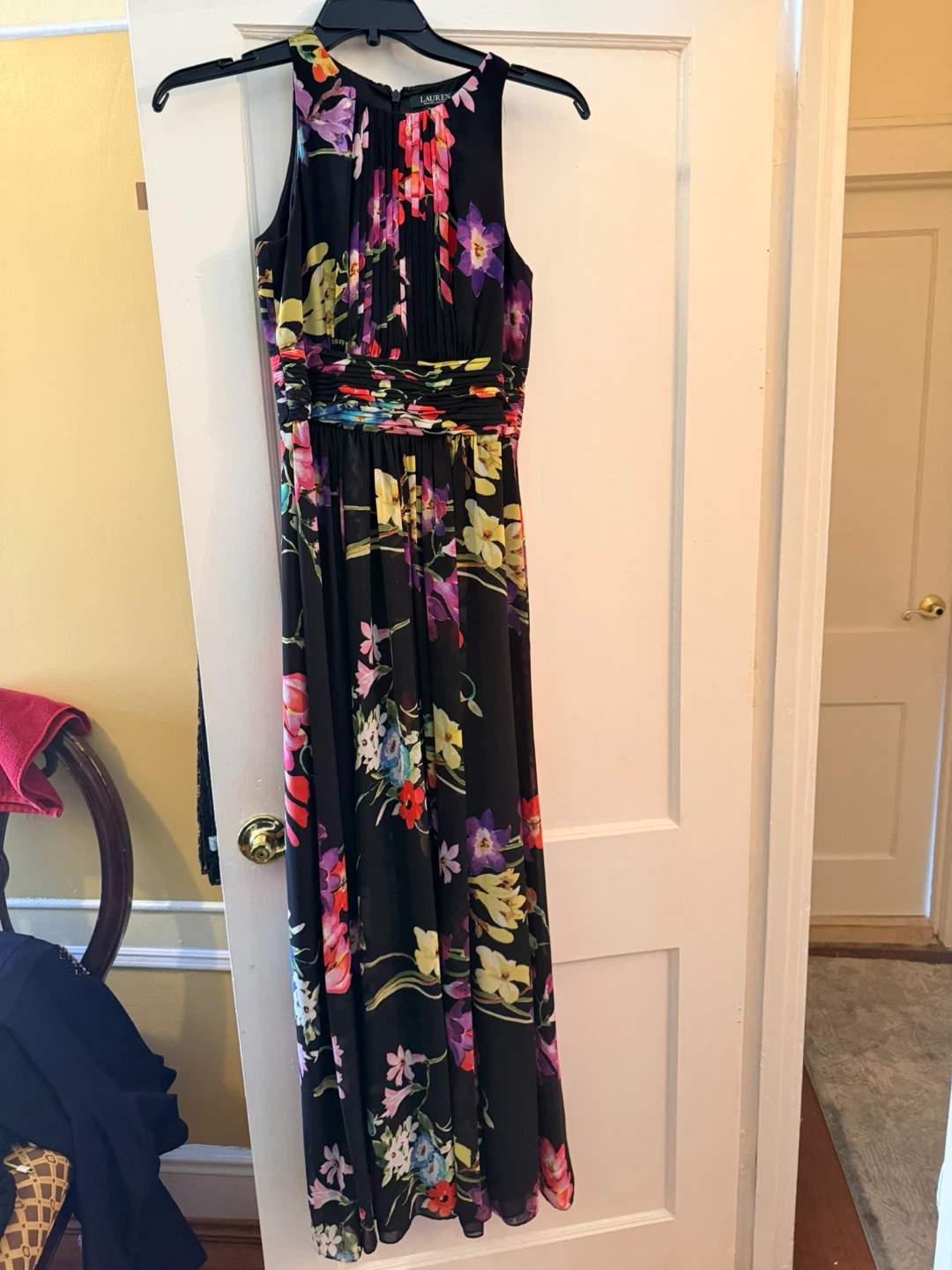 Lauren Ralph Lauren Floral Evening Dress Size 2