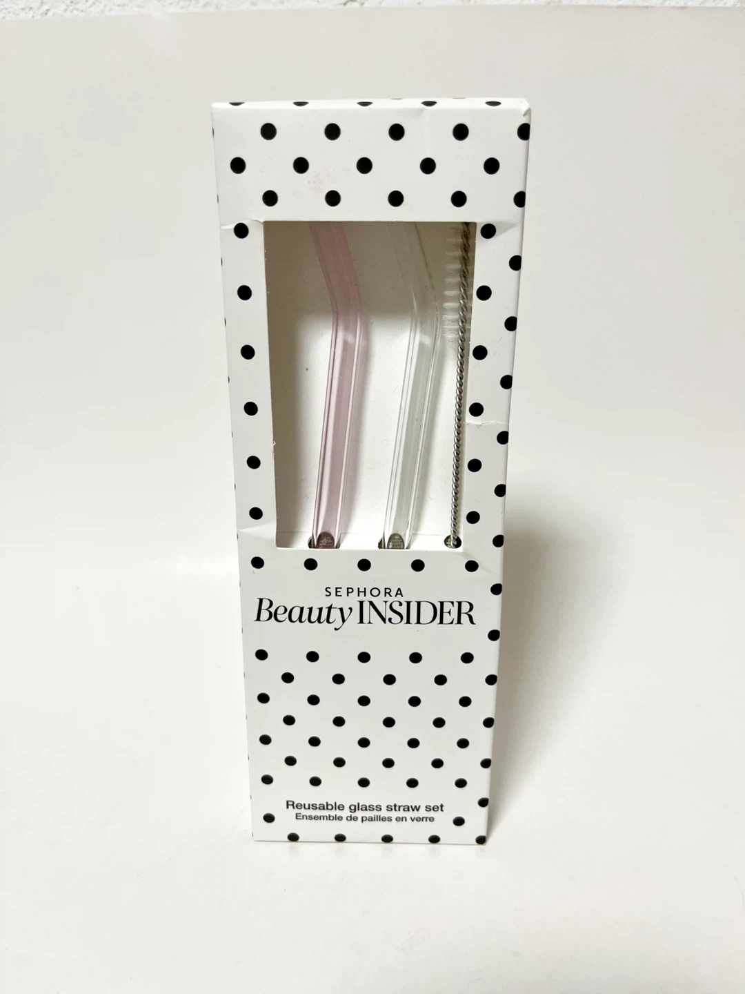 Sephora Reusable Glass Straw Set