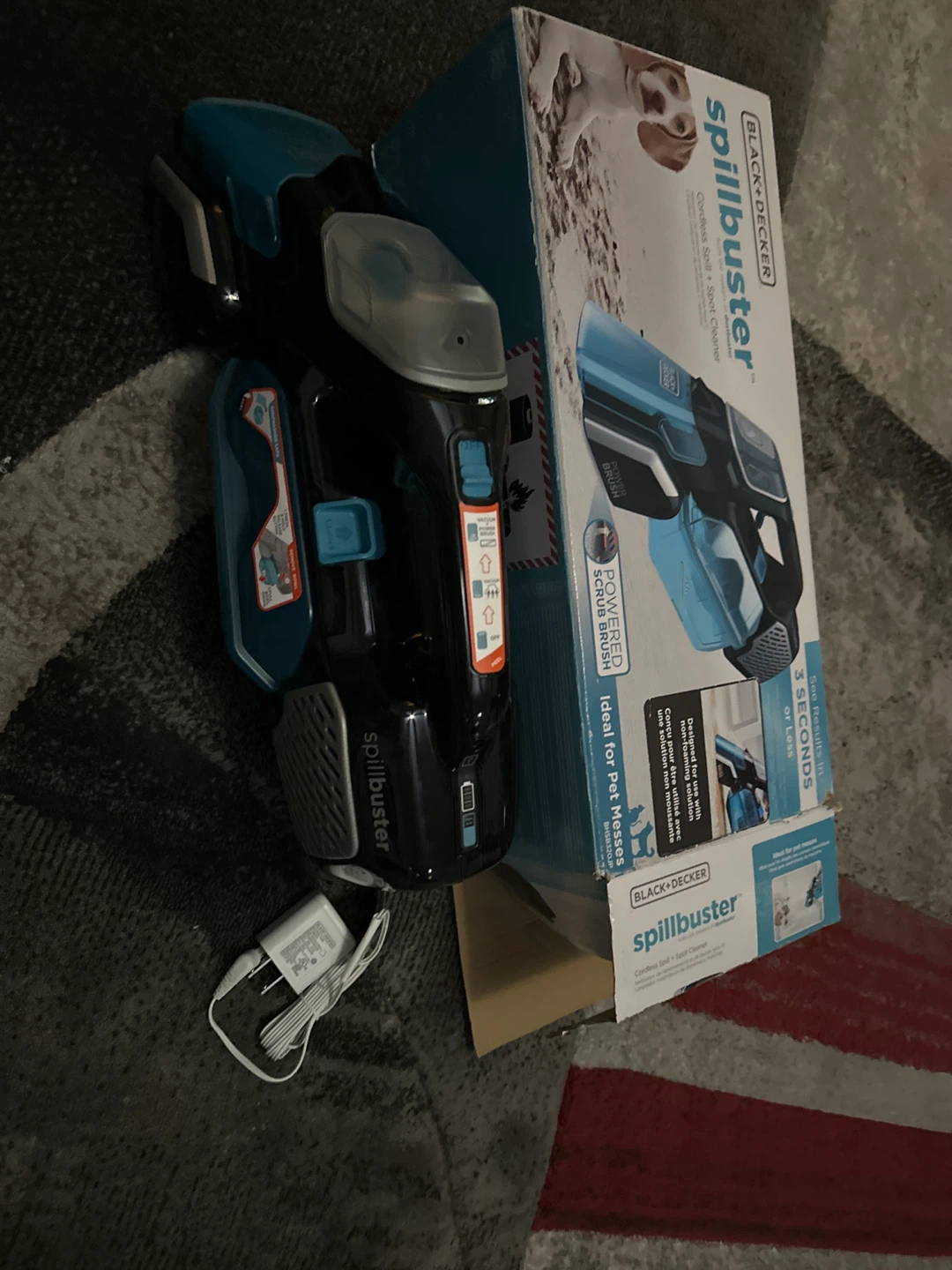 BLACK+DECKER Spillbuster Cordless Spot + Spot Cleaner