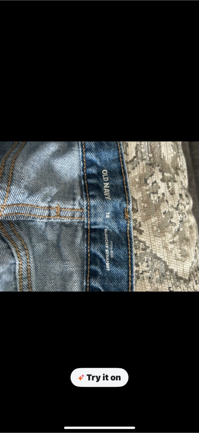 Old Navy Distressed Straight Leg Jeans - photo 2