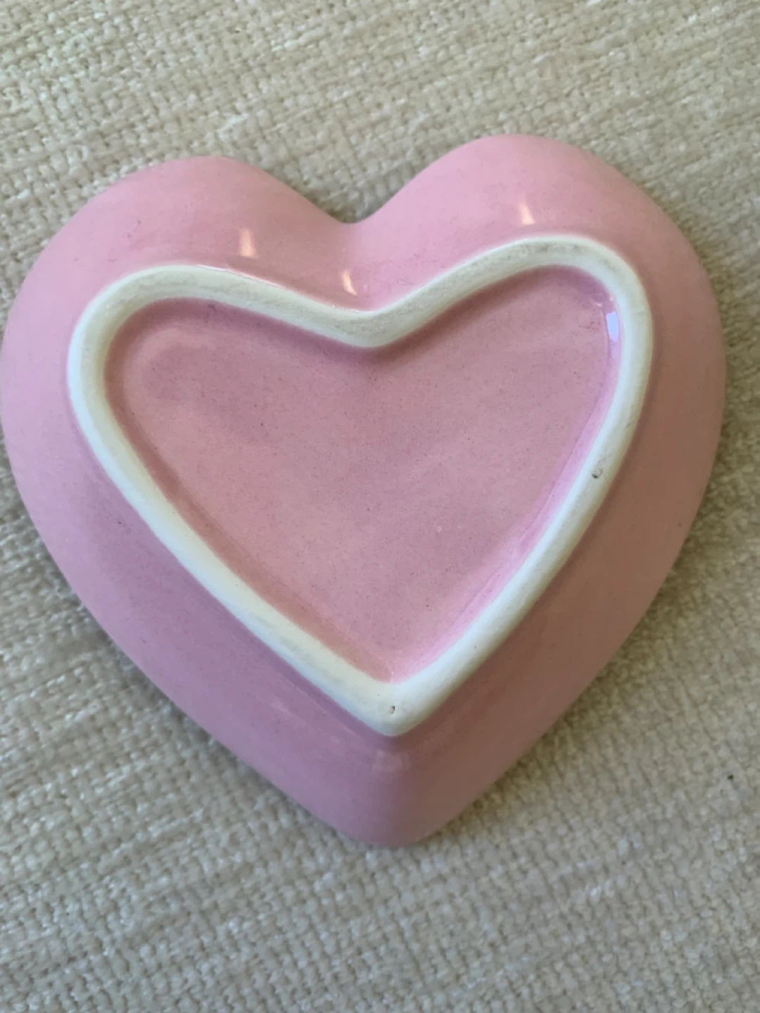 Pink Heart "I Do" Ring Dish - photo 2