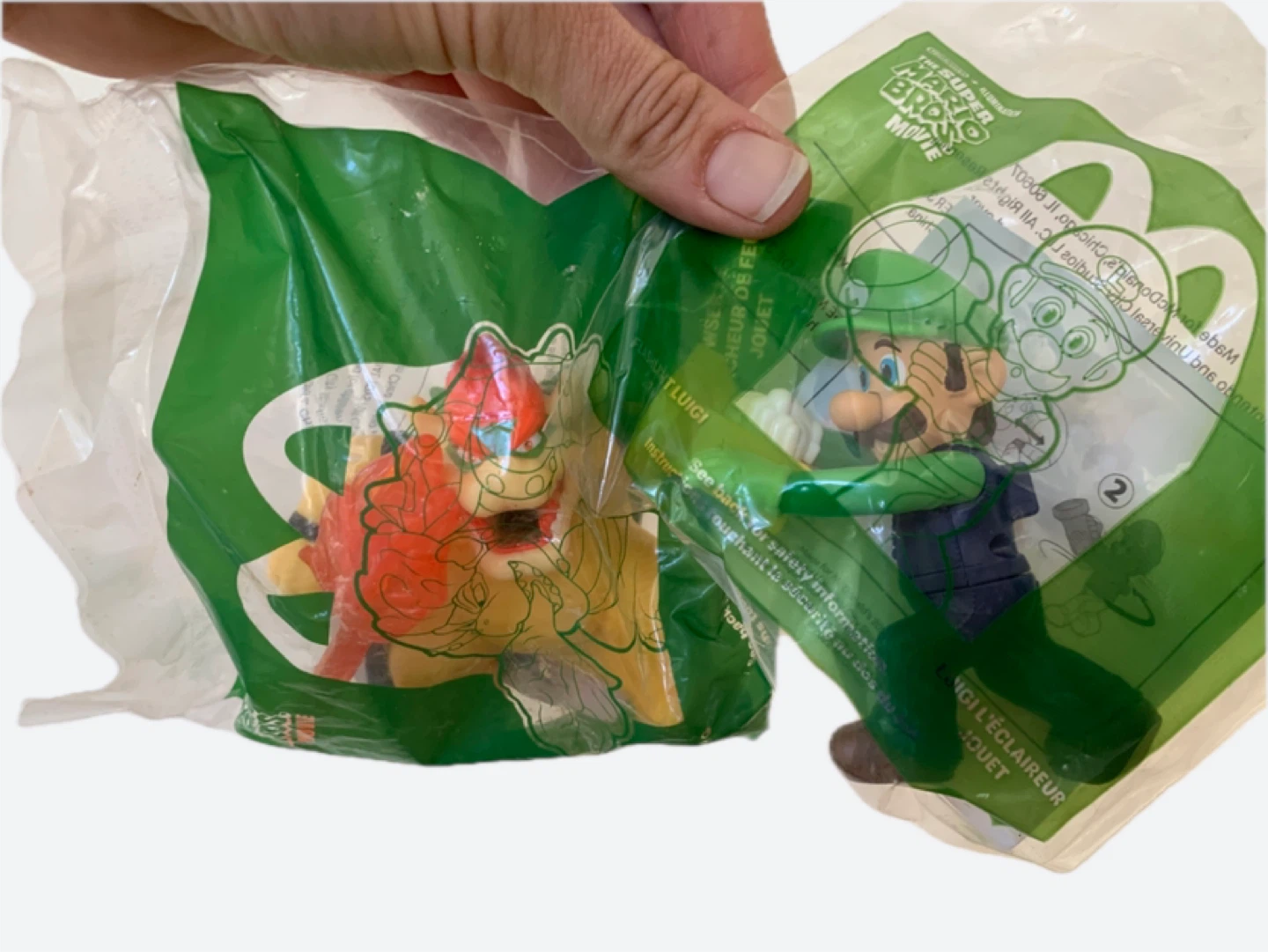 Super Mario Bros. Movie McDonald's Happy Meal Toys