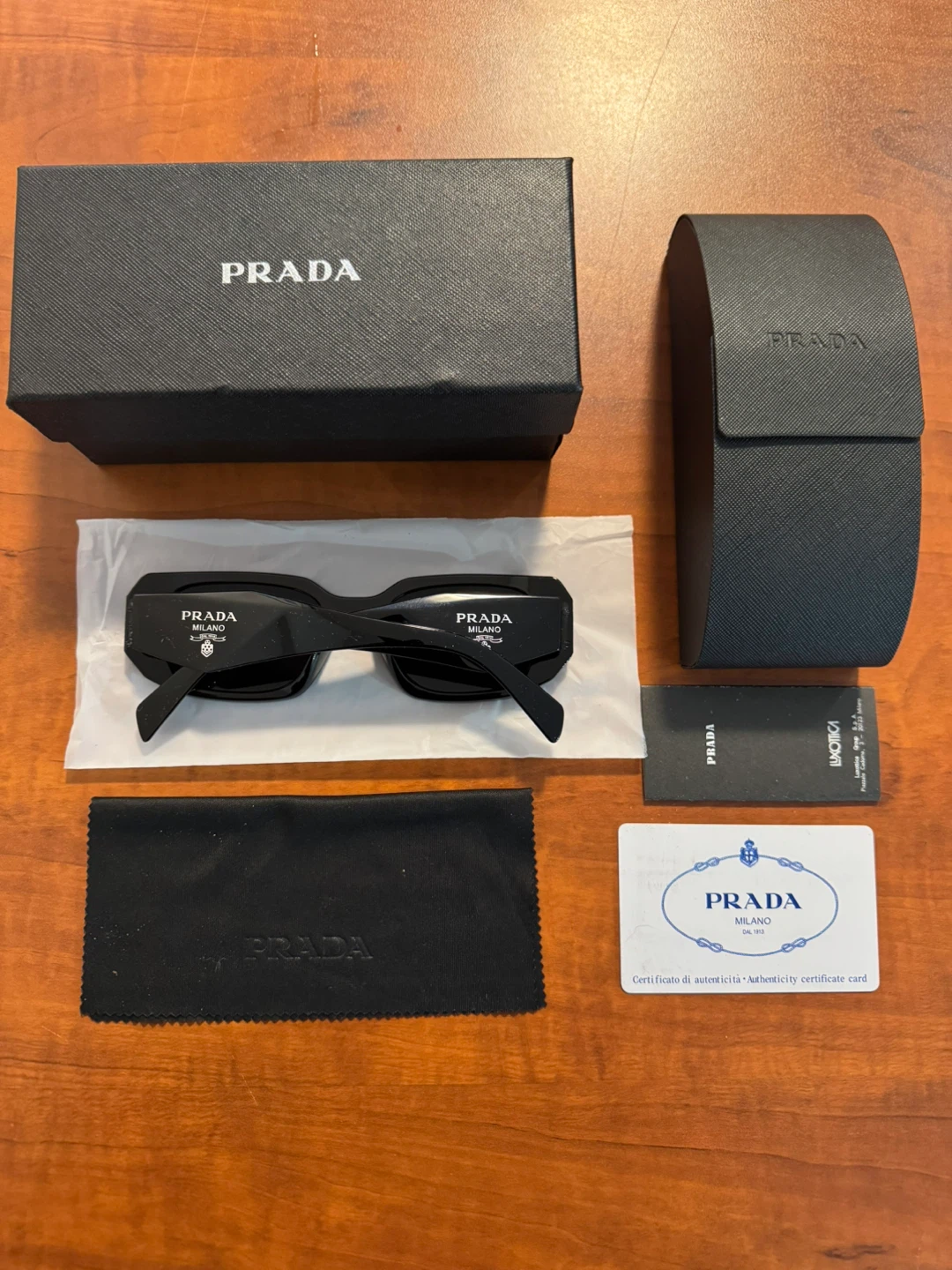 Prada Symbole Sunglasses - Black
