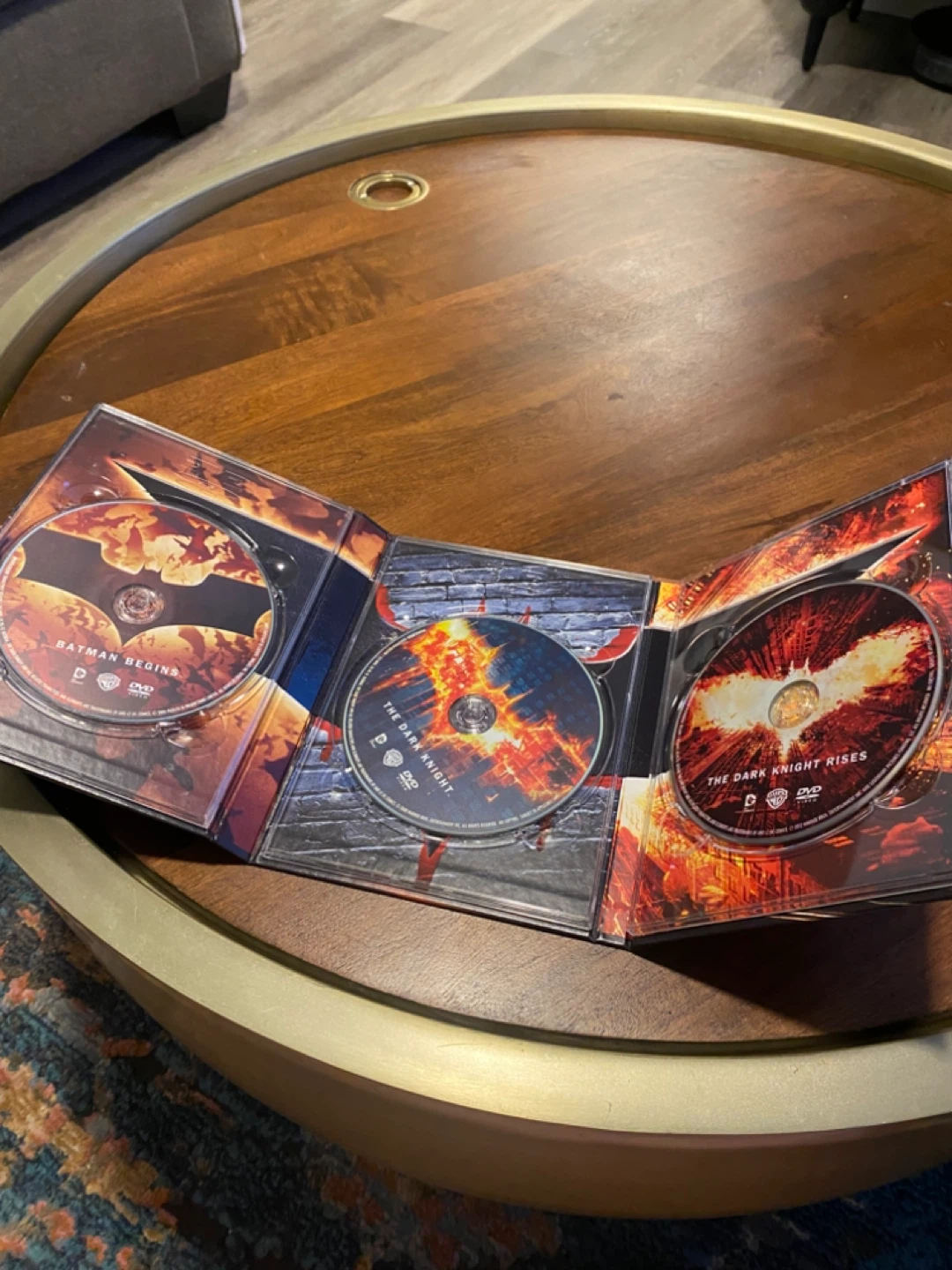 The Dark Knight Trilogy DVD Set - photo 3