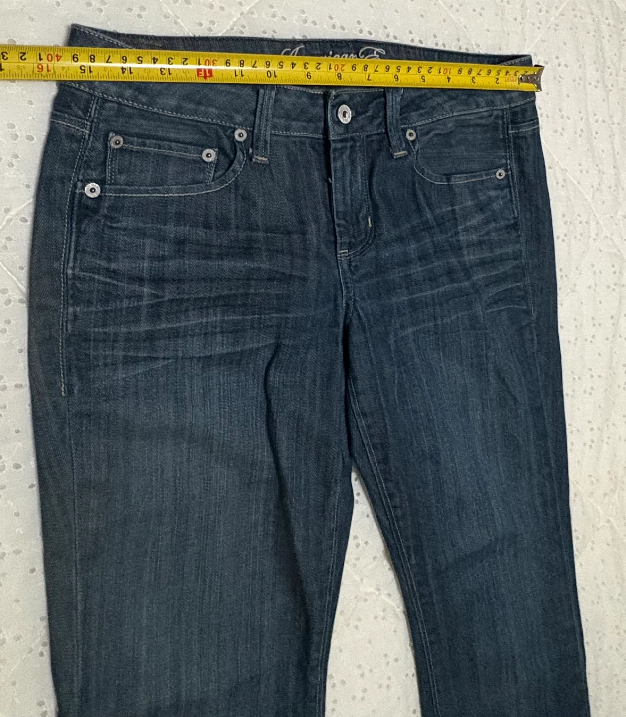 American Eagle Dark Wash True Bootcut Jeans 🥕 - photo 5
