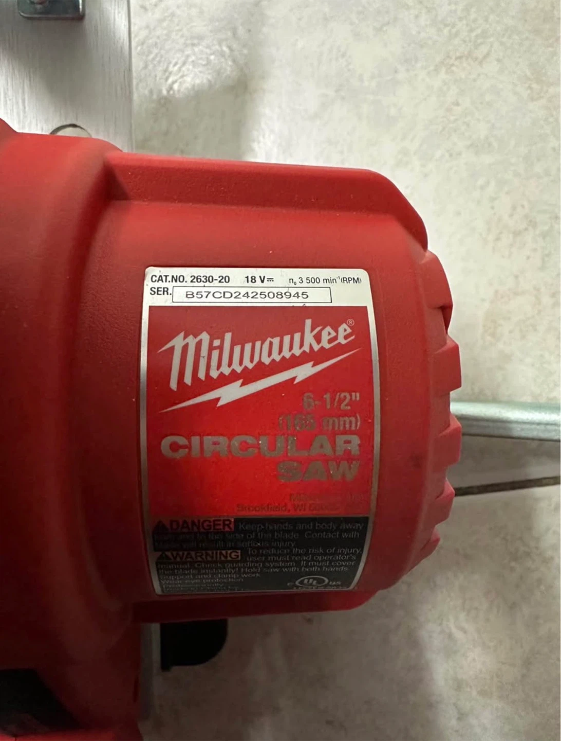 Milwaukee 6-1/2" Circular Saw - photo 2