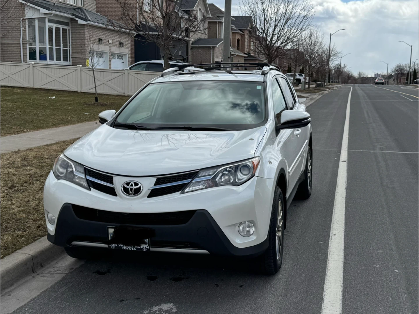 White Toyota RAV4 Limited AWD SUV - photo 2