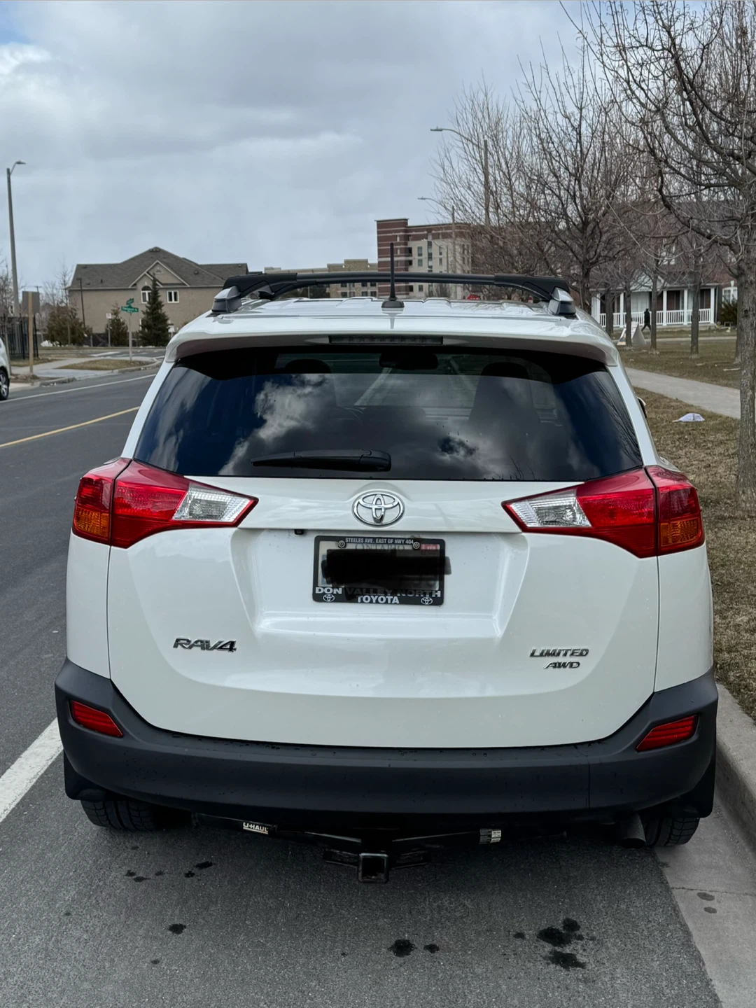 White Toyota RAV4 Limited AWD SUV - photo 3