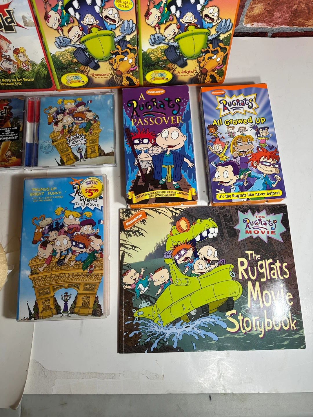 The Rugrats Movie Plush Pillow and DVDs Collection - photo 2