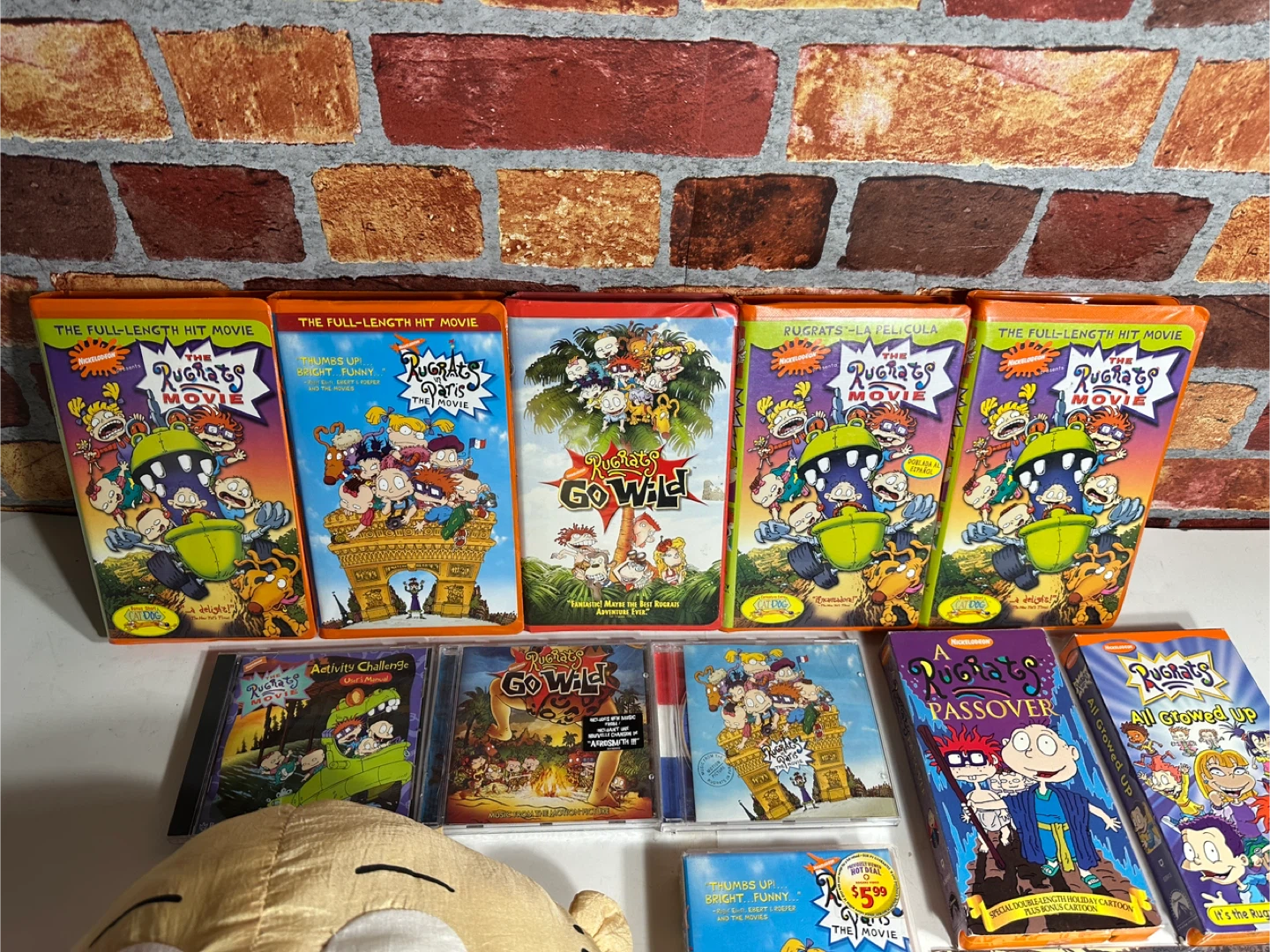 The Rugrats Movie Plush Pillow and DVDs Collection - photo 3