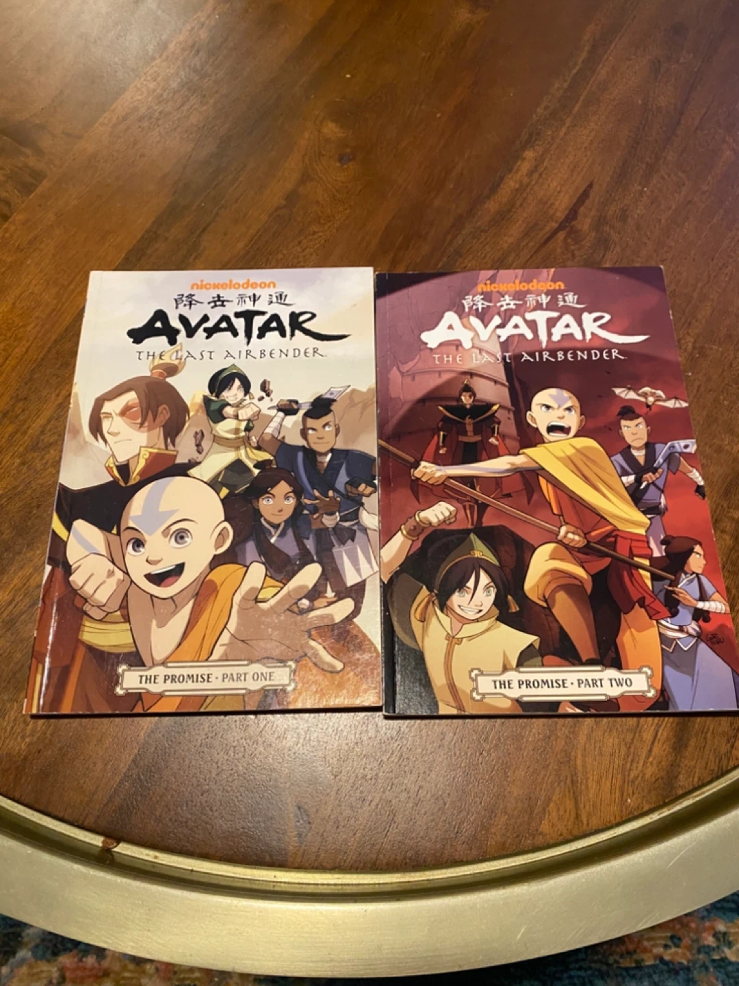 Avatar The Last Airbender The Promise (1&2) Graphic Novels
