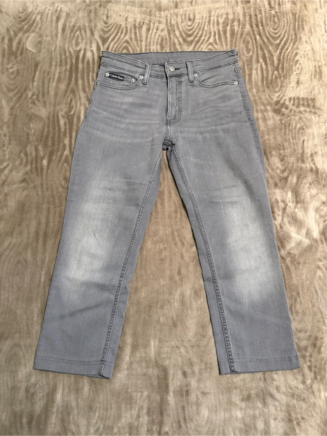 Calvin Klein Grey Capri Jeans