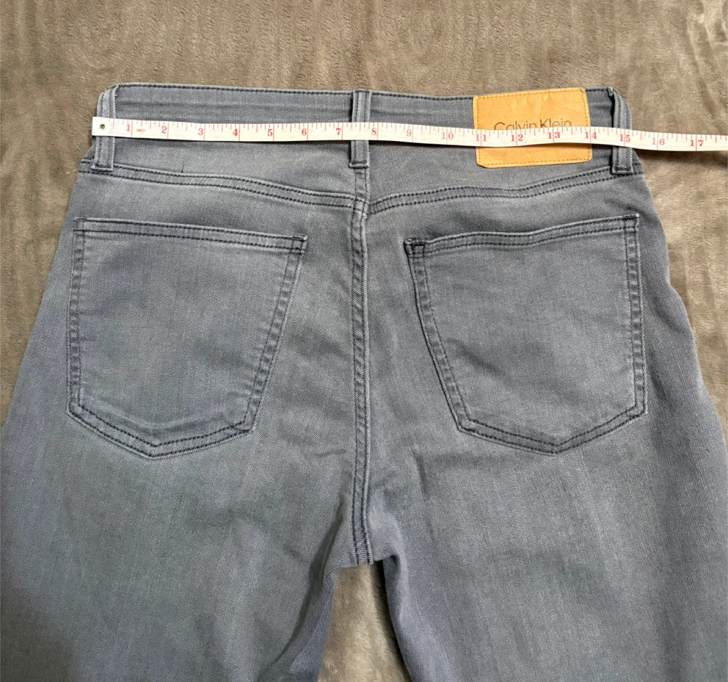 Calvin Klein Grey Capri Jeans - photo 3