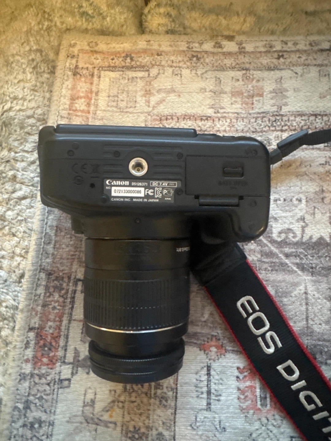 Canon EOS Rebel T4i DSLR Camera with 18-55mm Lens