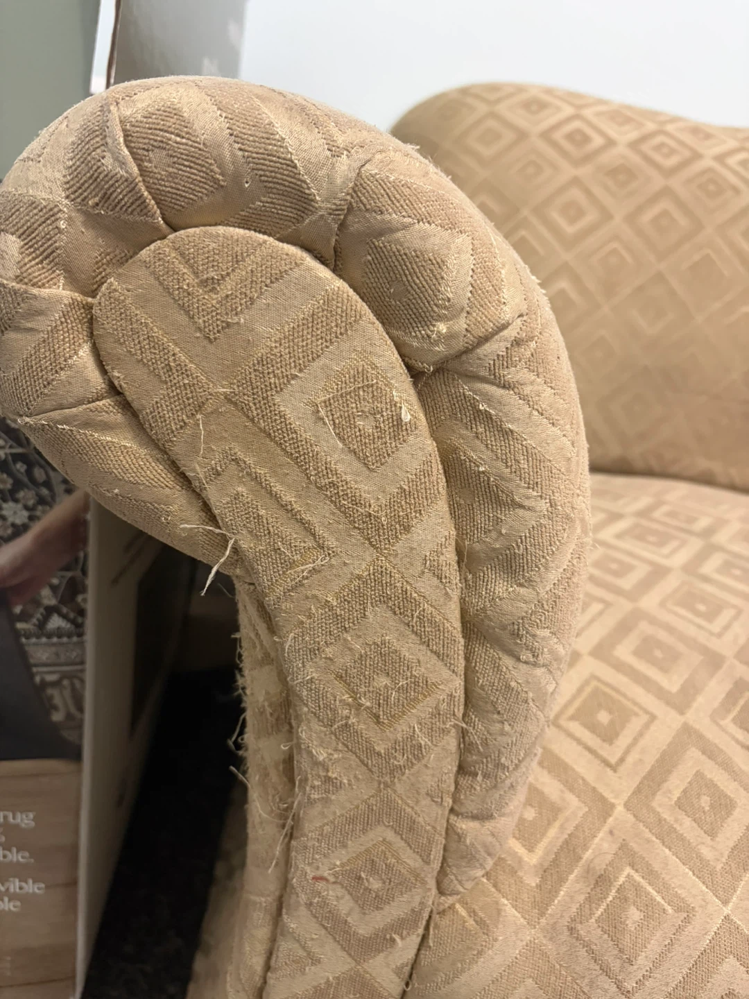 Tapestry Sofa - Beige - photo 3