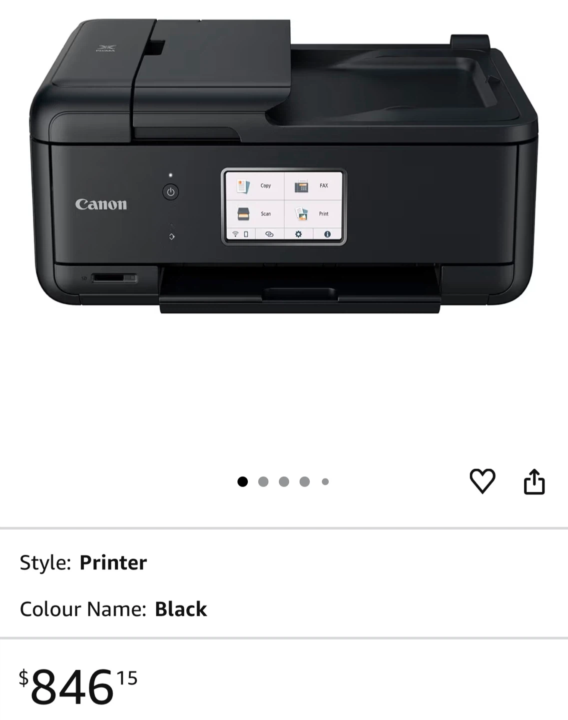 Canon PIXMA TR8620 All-In-One Printer
