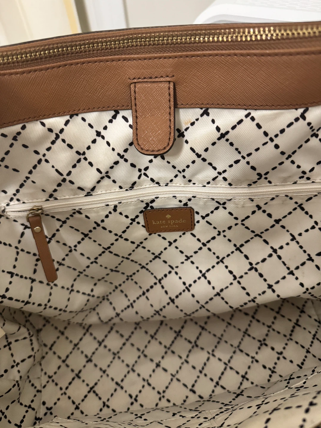 Kate Spade Brown Leather Tote Bag - photo 3