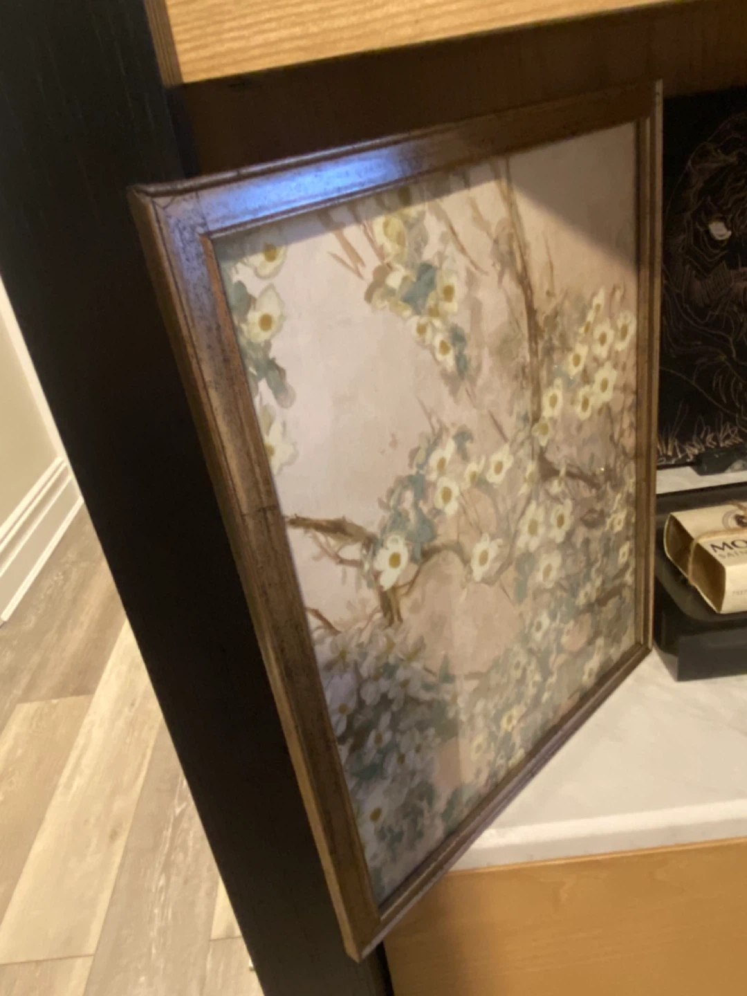 Framed Floral Art Print 8x10