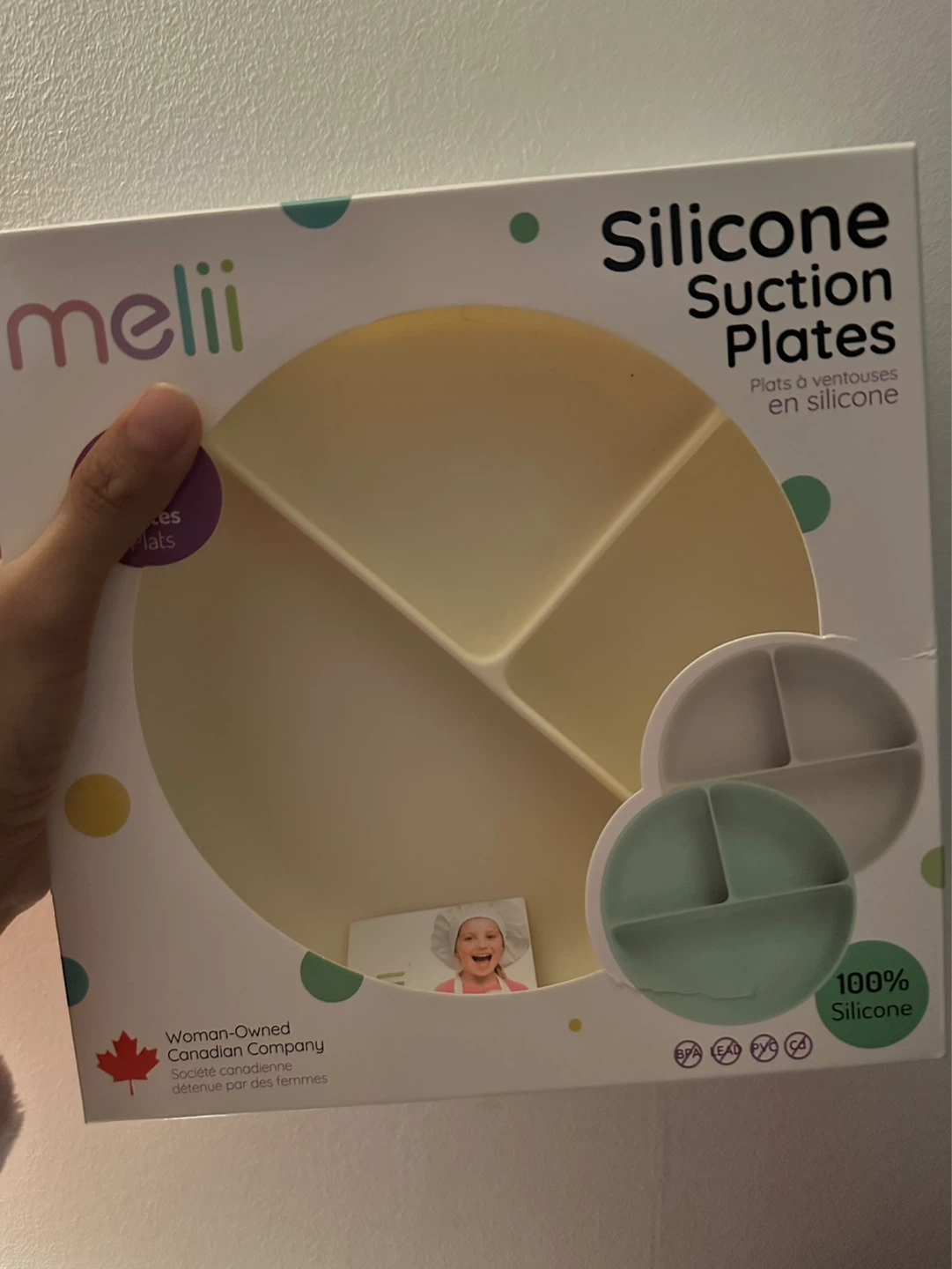 Melii Silicone Suction Plate